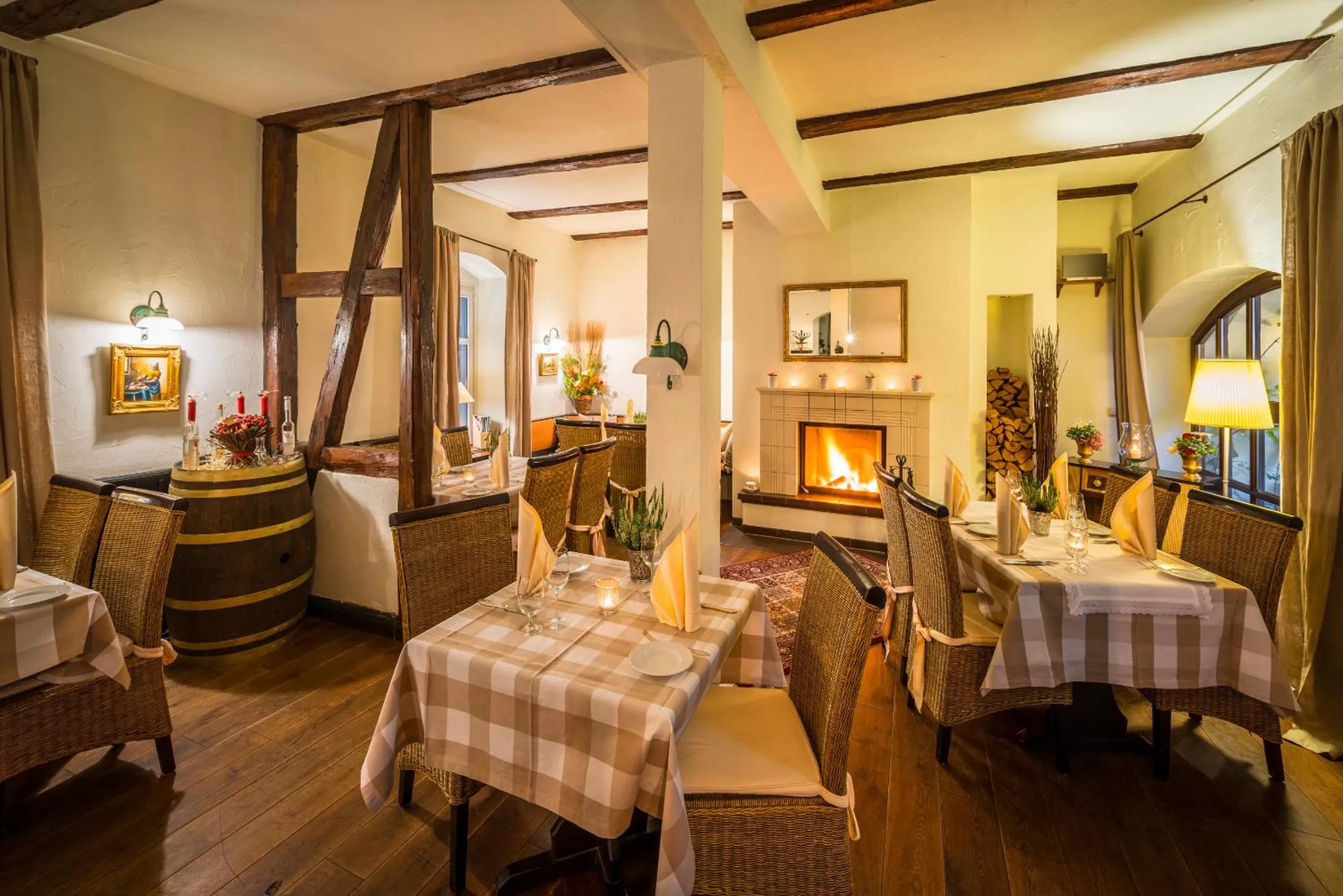 Restaurant/places to eat in Hotel Wellness Goldenes Fass Meißen