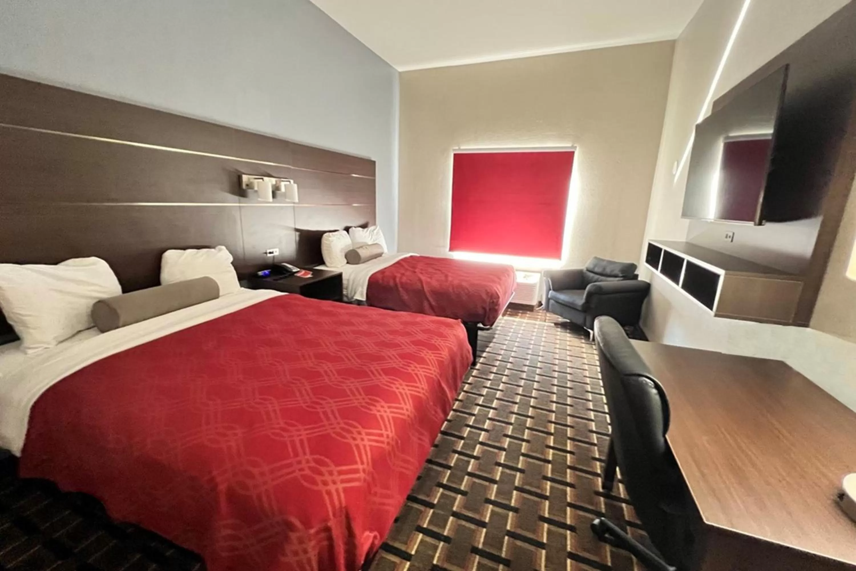 TV and multimedia, Bed in Econo Lodge Augusta West near Fort Gordon