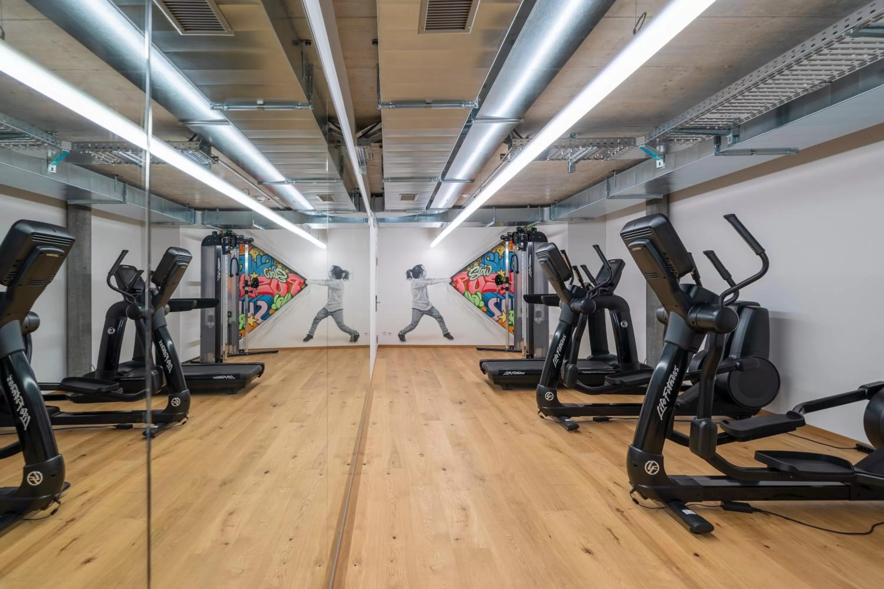 Fitness centre/facilities in Gast - und Kulturhaus Der Teufelhof Basel