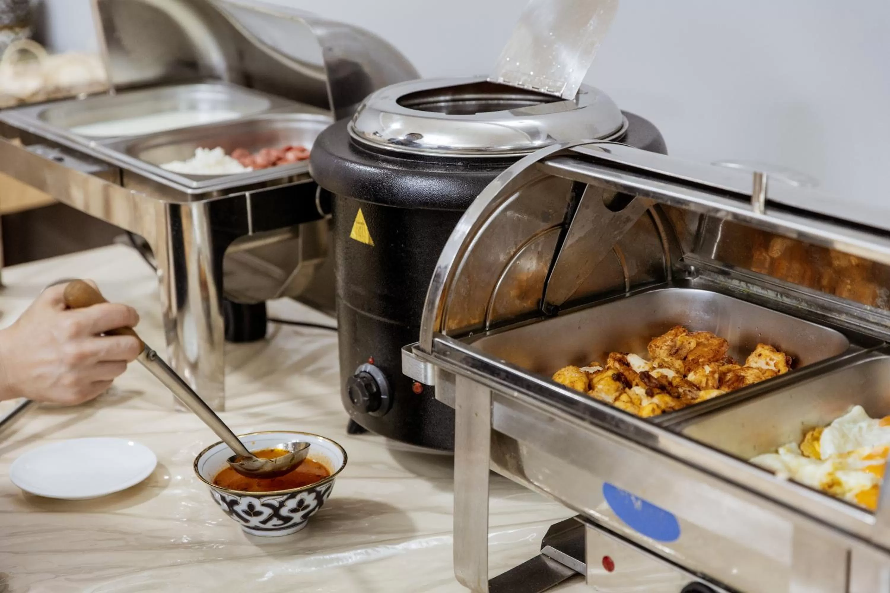 Buffet breakfast, Food in Stella Hotel Tashkent