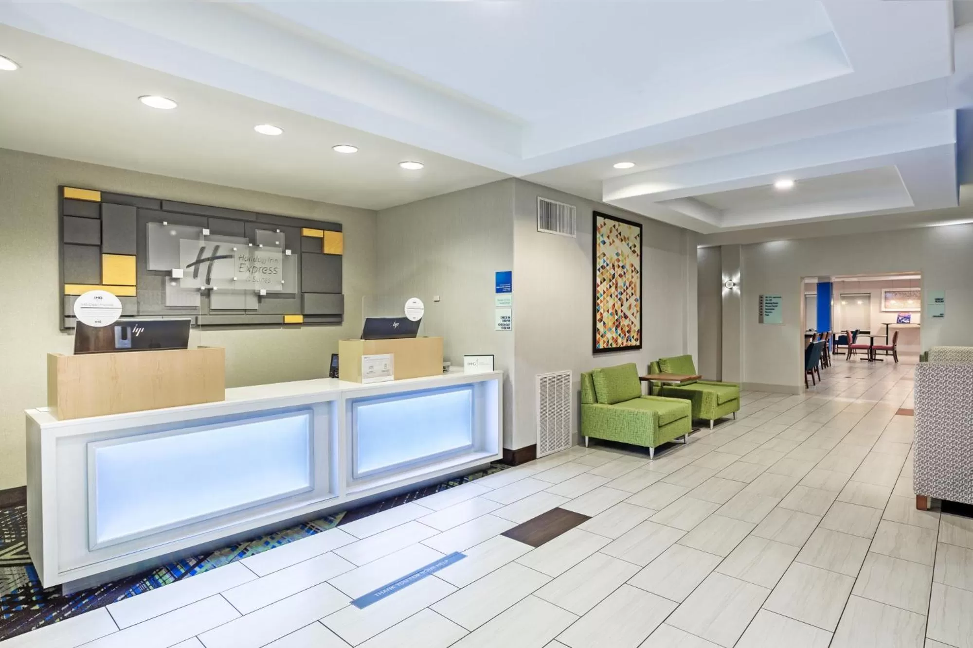 Lobby or reception in Holiday Inn Express & Suites Lafayette South by IHG