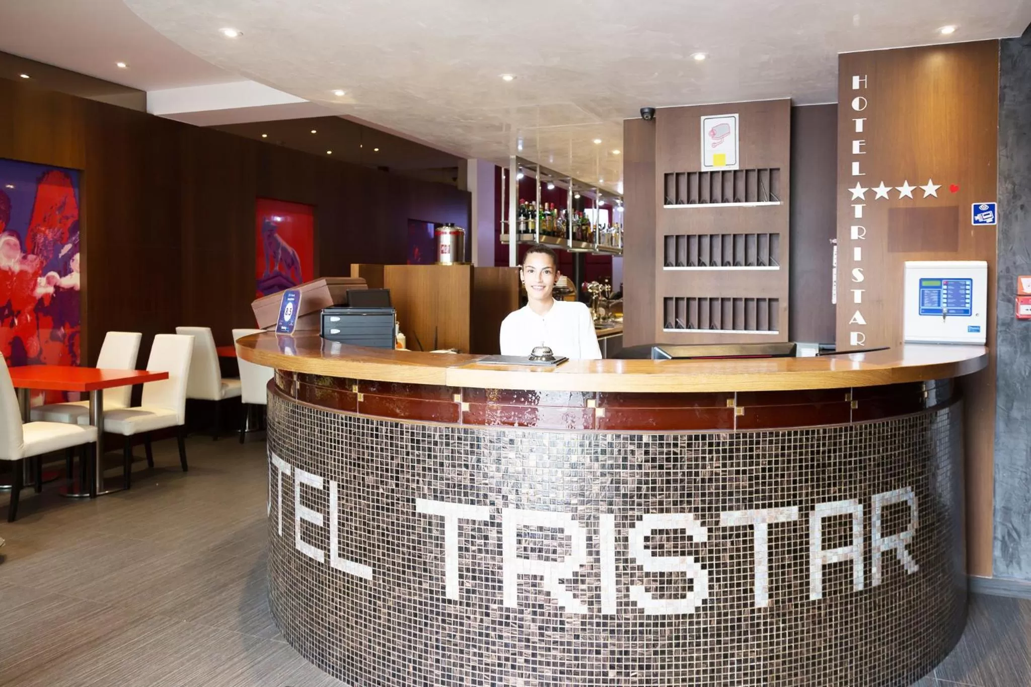 Lobby or reception in Hotel Tristar