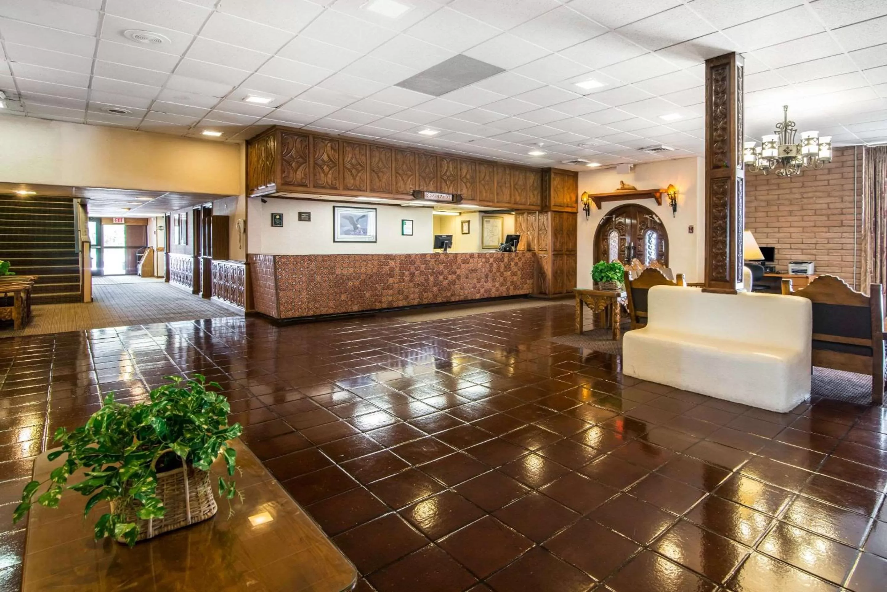 Lobby or reception in Quality Inn Taos