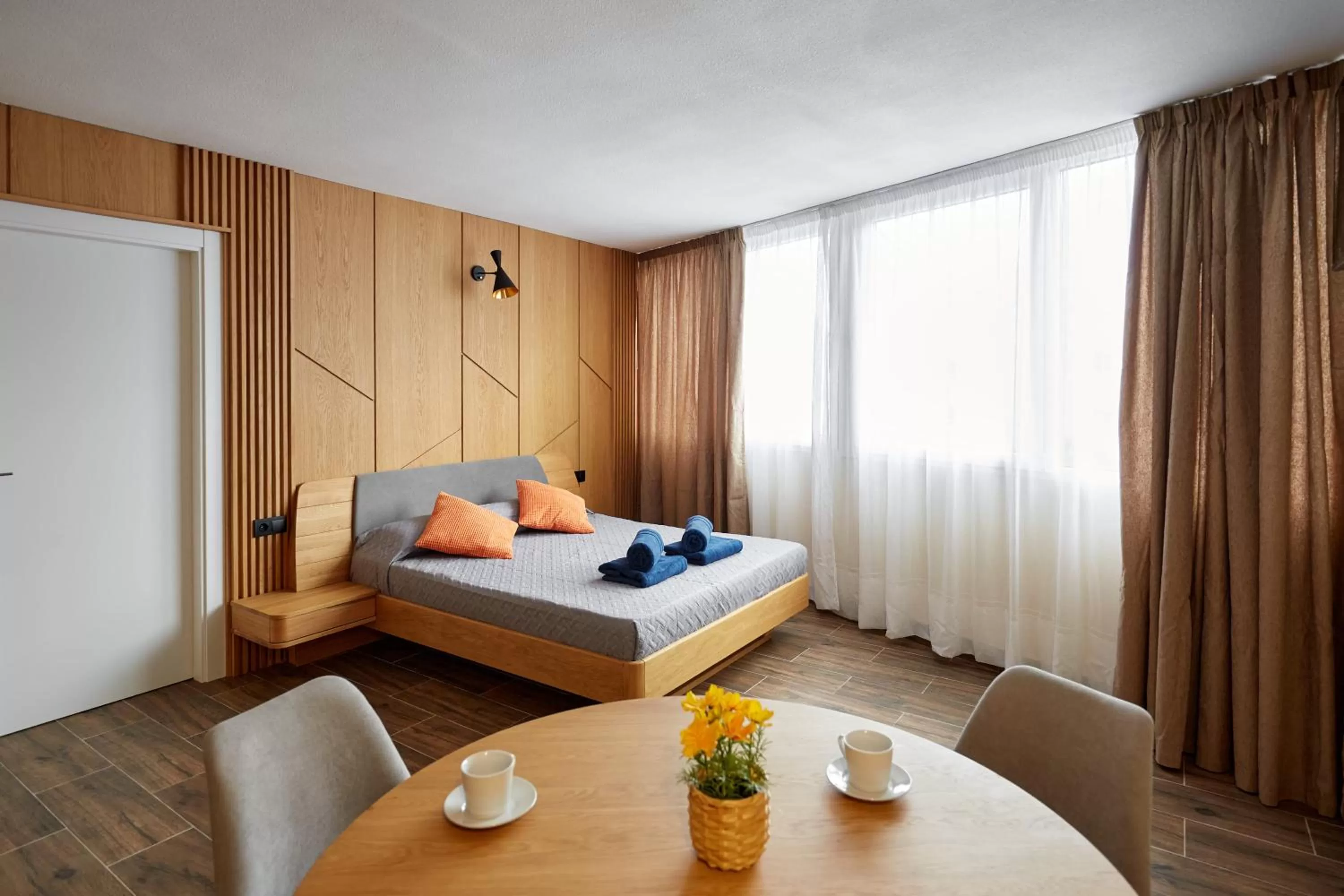 Bed in El Patio Hostal