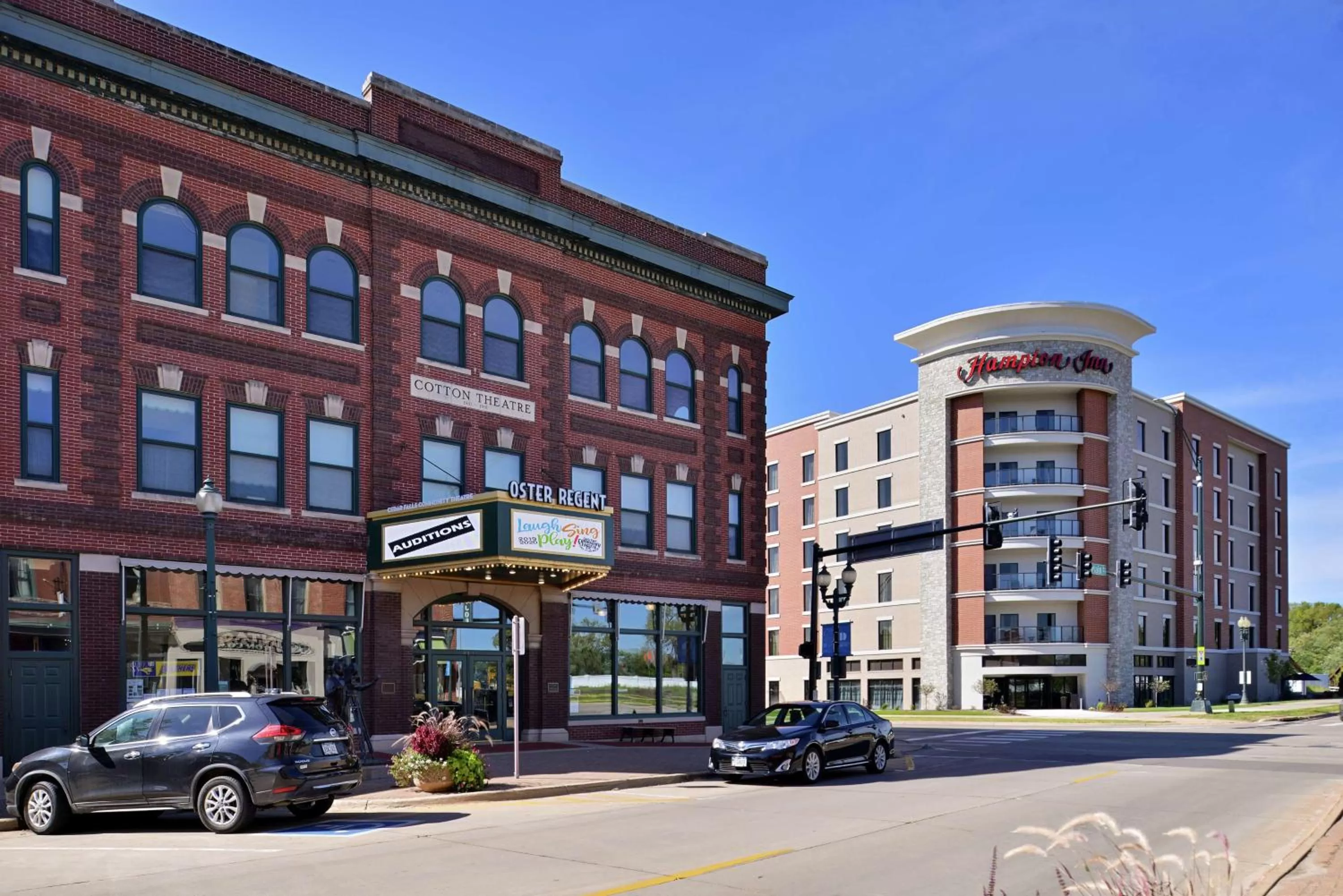 Property building in Hampton Inn Cedar Falls Downtown, Ia