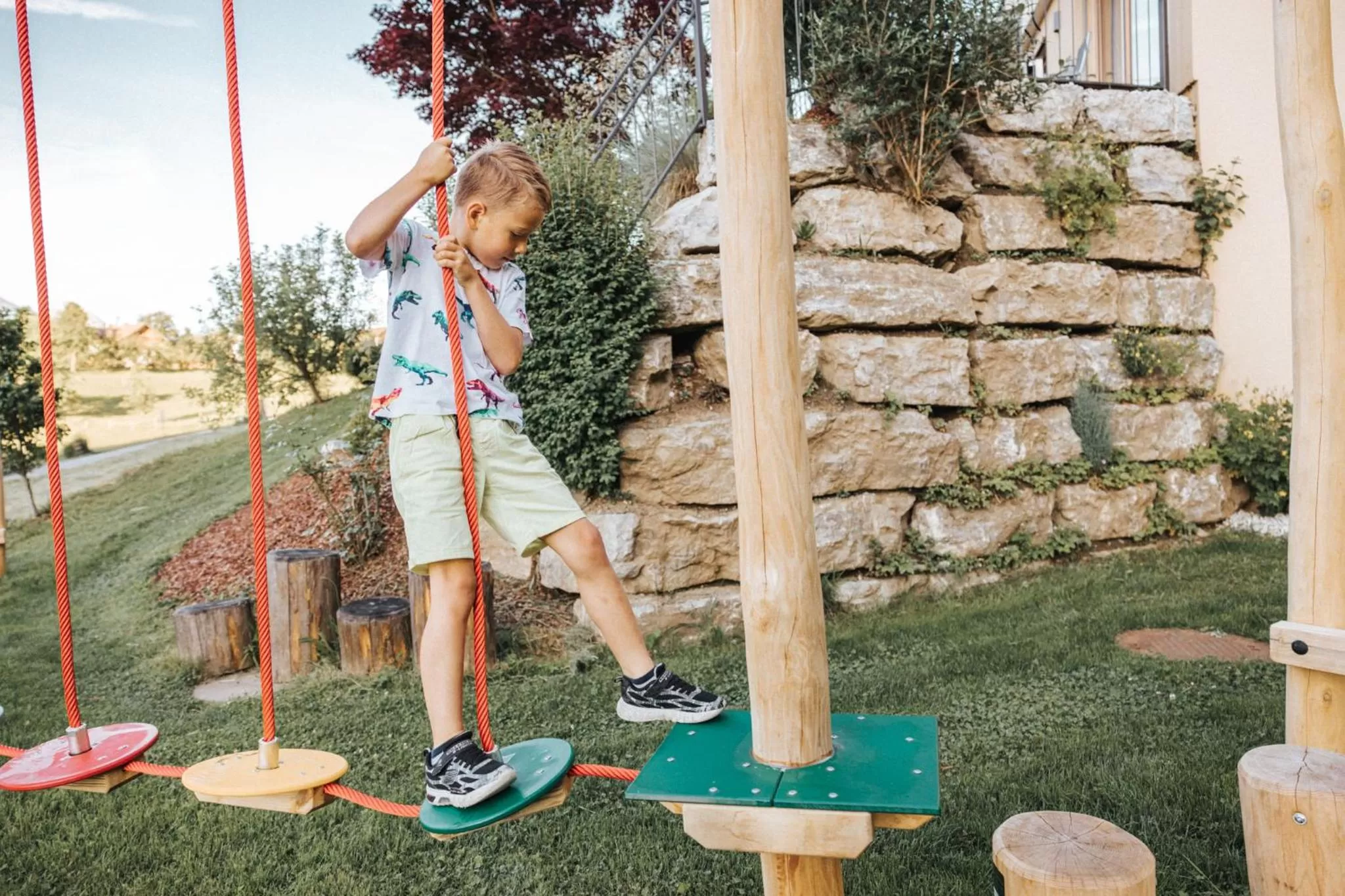 Children play ground, Children in Hotel Silberfux