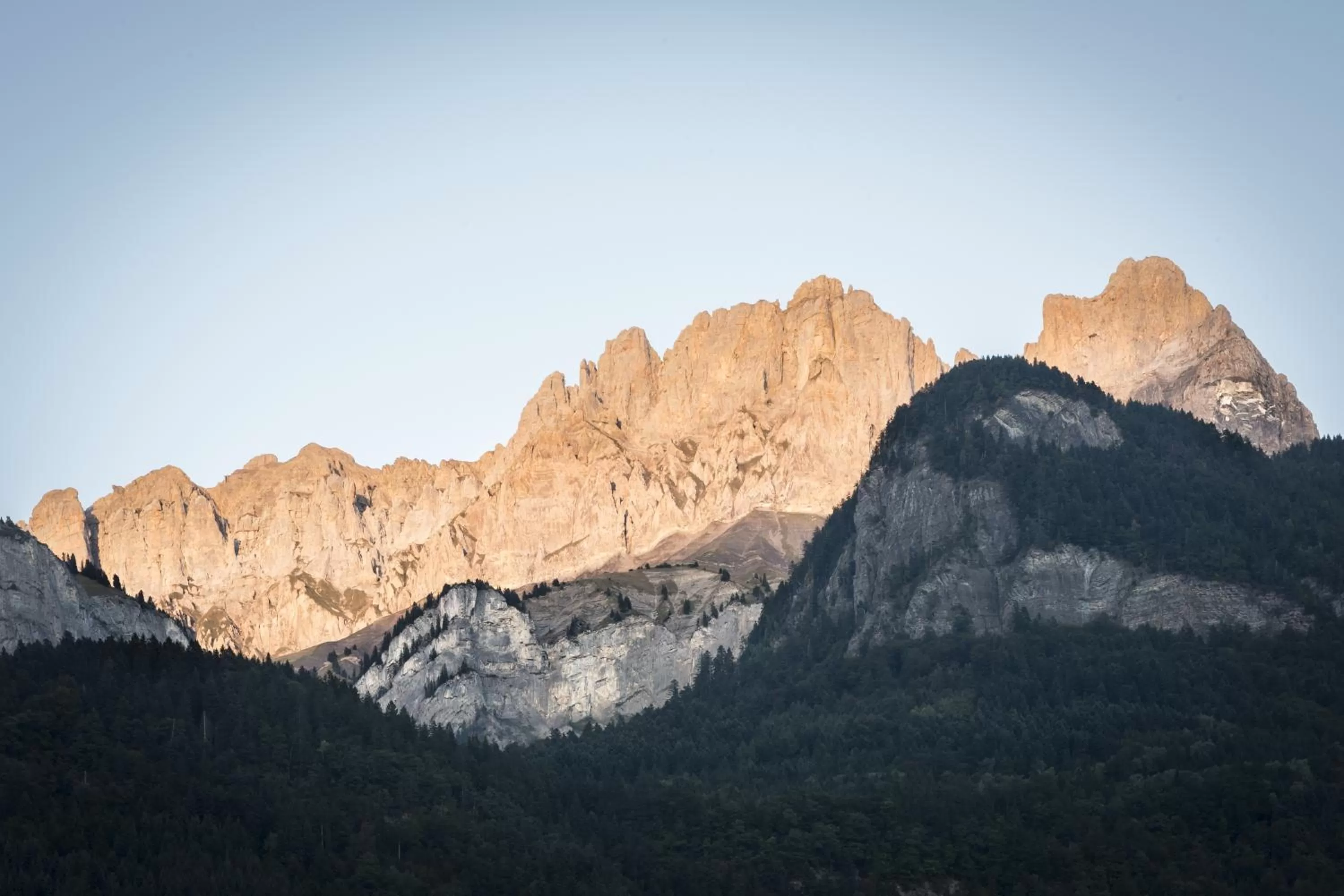 Mountain view in Ibis Budget Sallanches