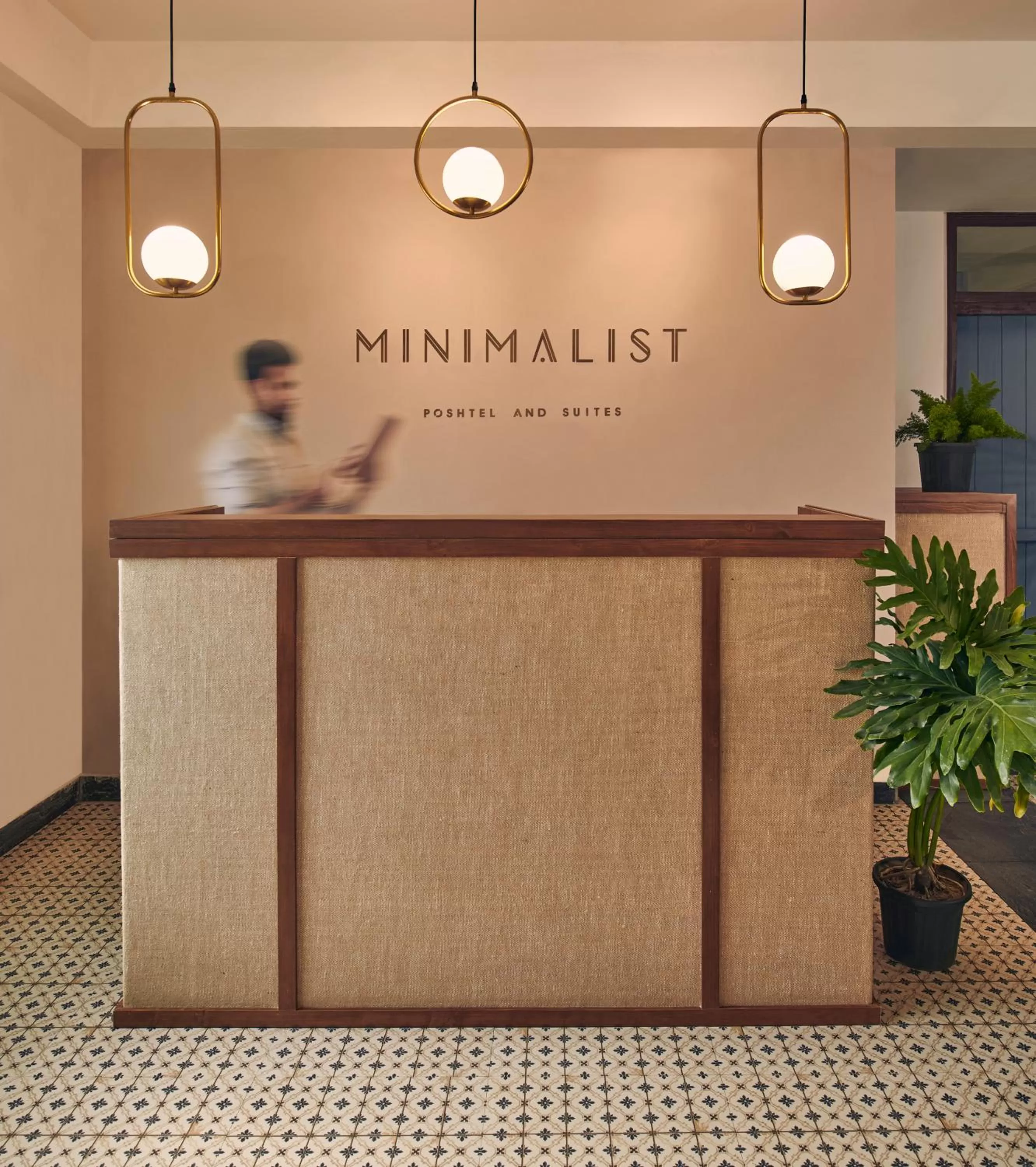 Lobby or reception in Minimalist Poshtel & Suites