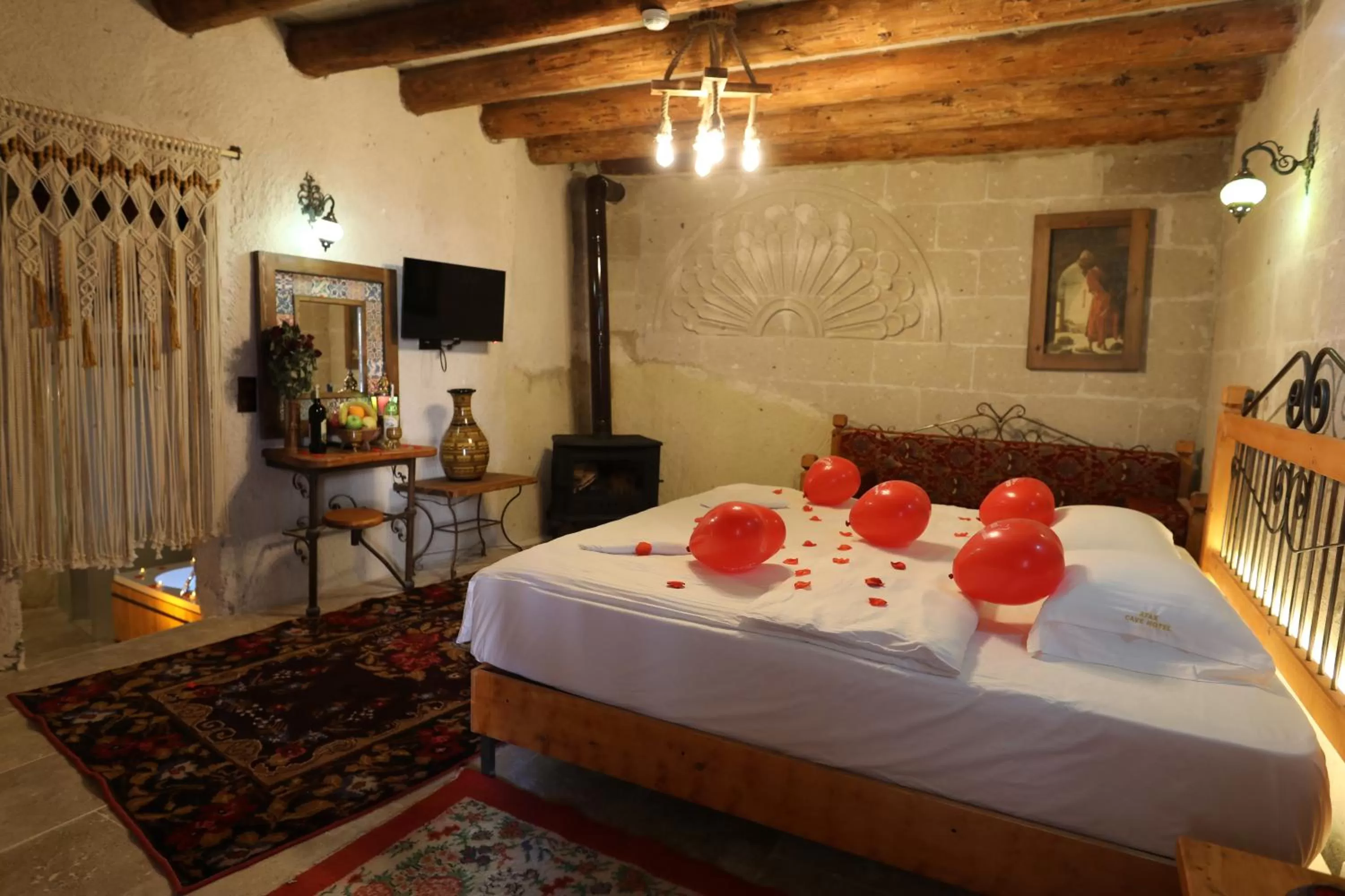 Bedroom in Atax Cave Hotel