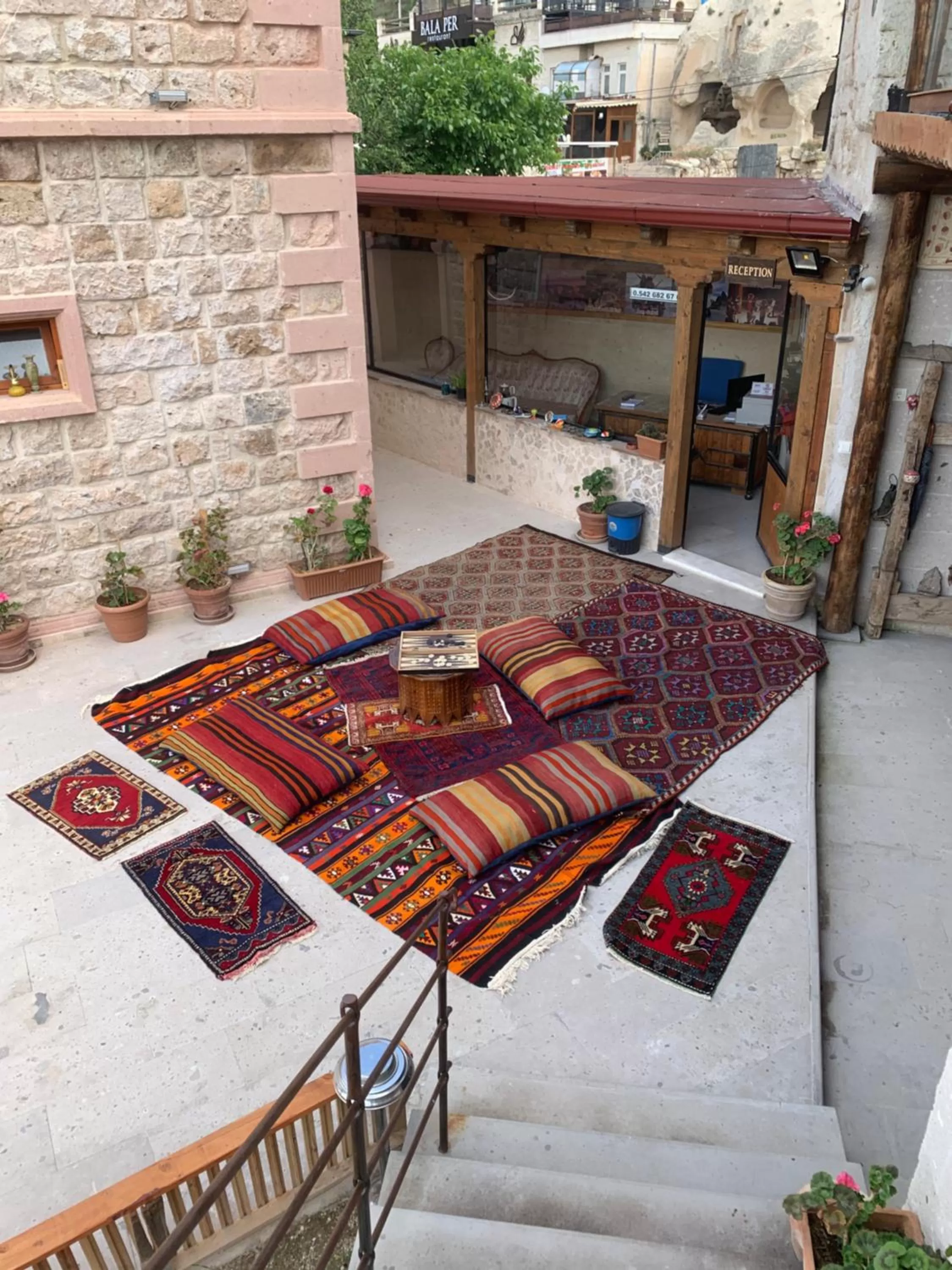 Balcony/Terrace in Atax Cave Hotel