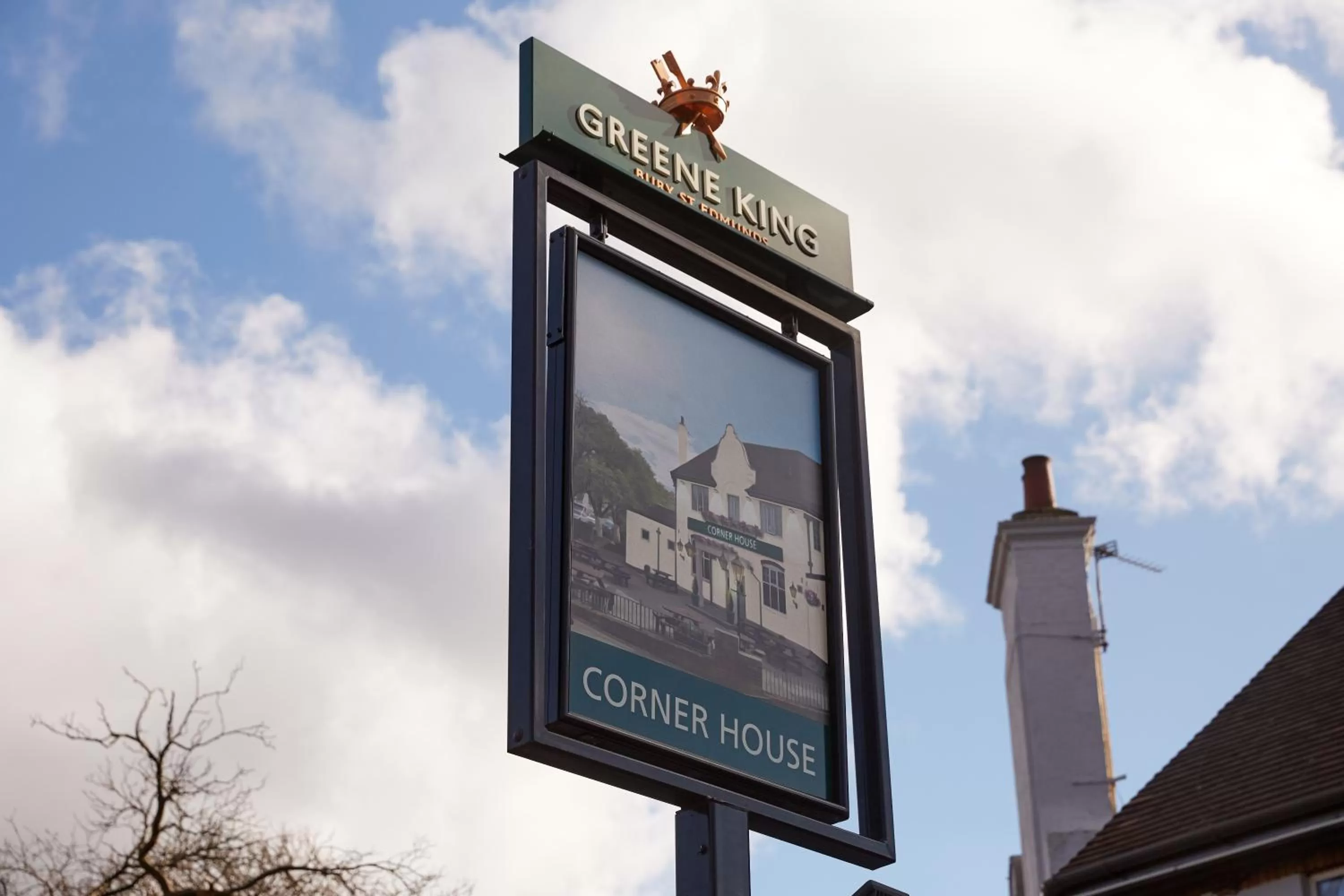 Property logo or sign in Corner House Inn by Greene King Inns