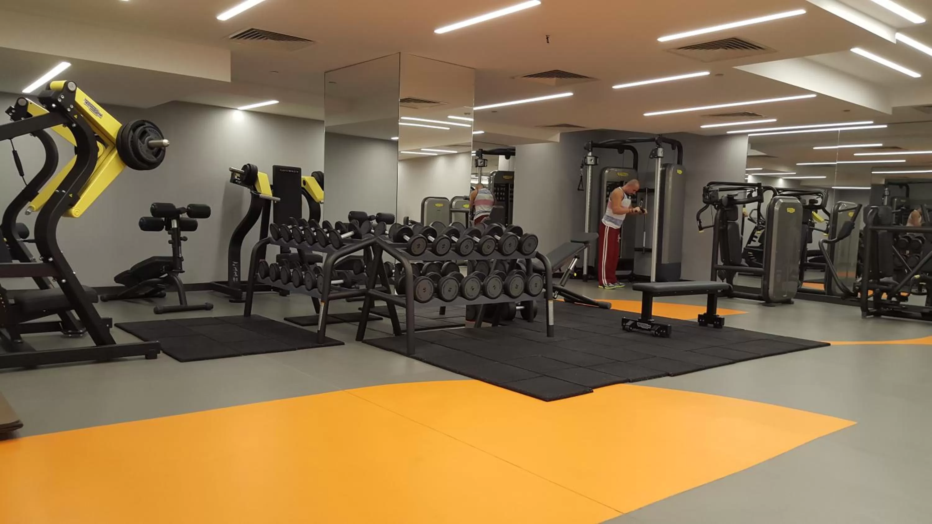Fitness centre/facilities in Taksim Gonen Hotel