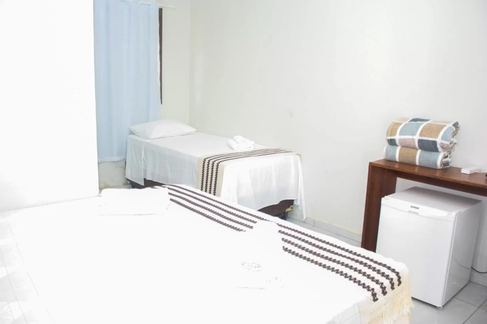 Bed in Pousada São Miguel dos Milagres