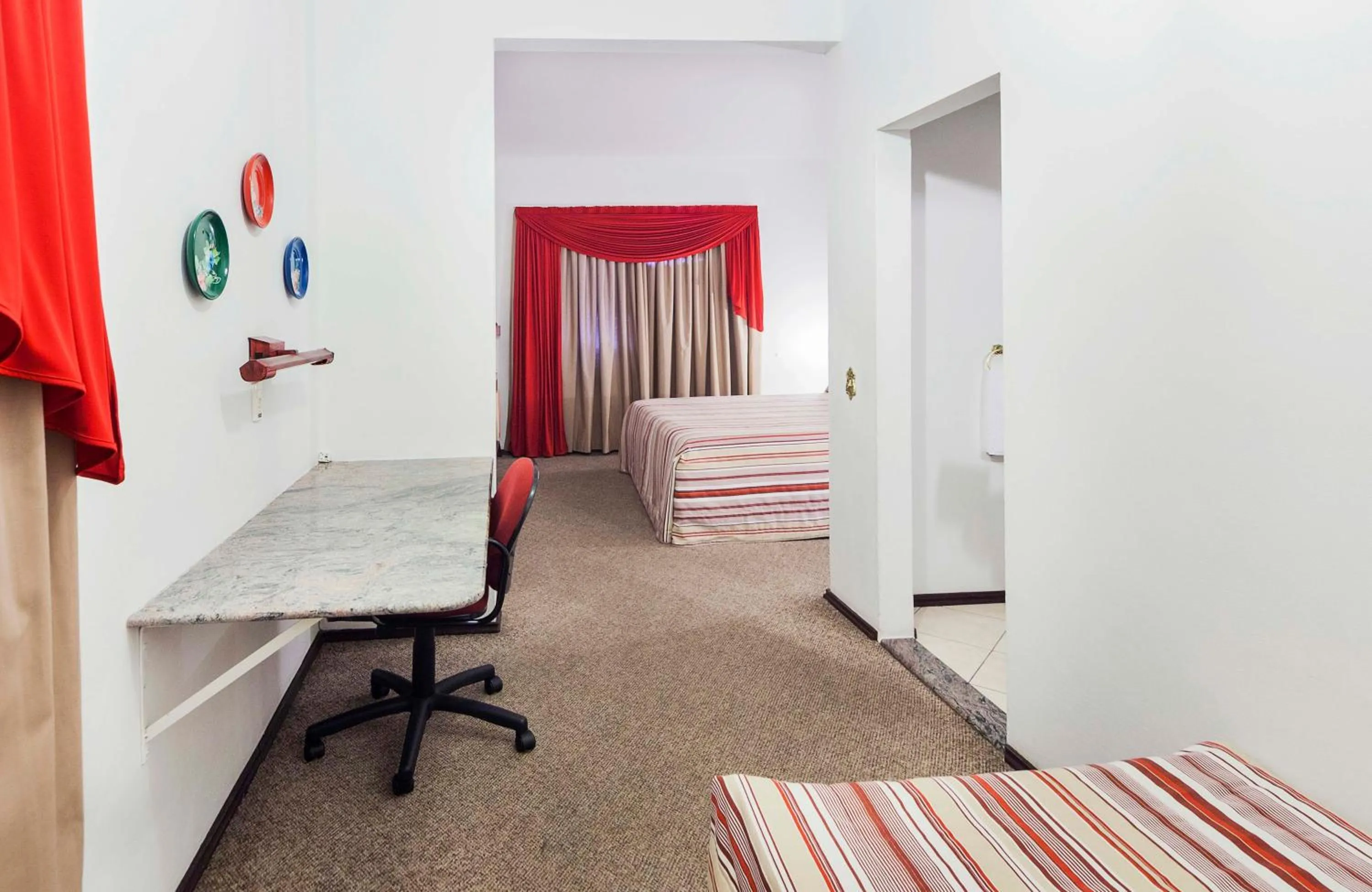 Bedroom, Bed in Hotel Tannenhof