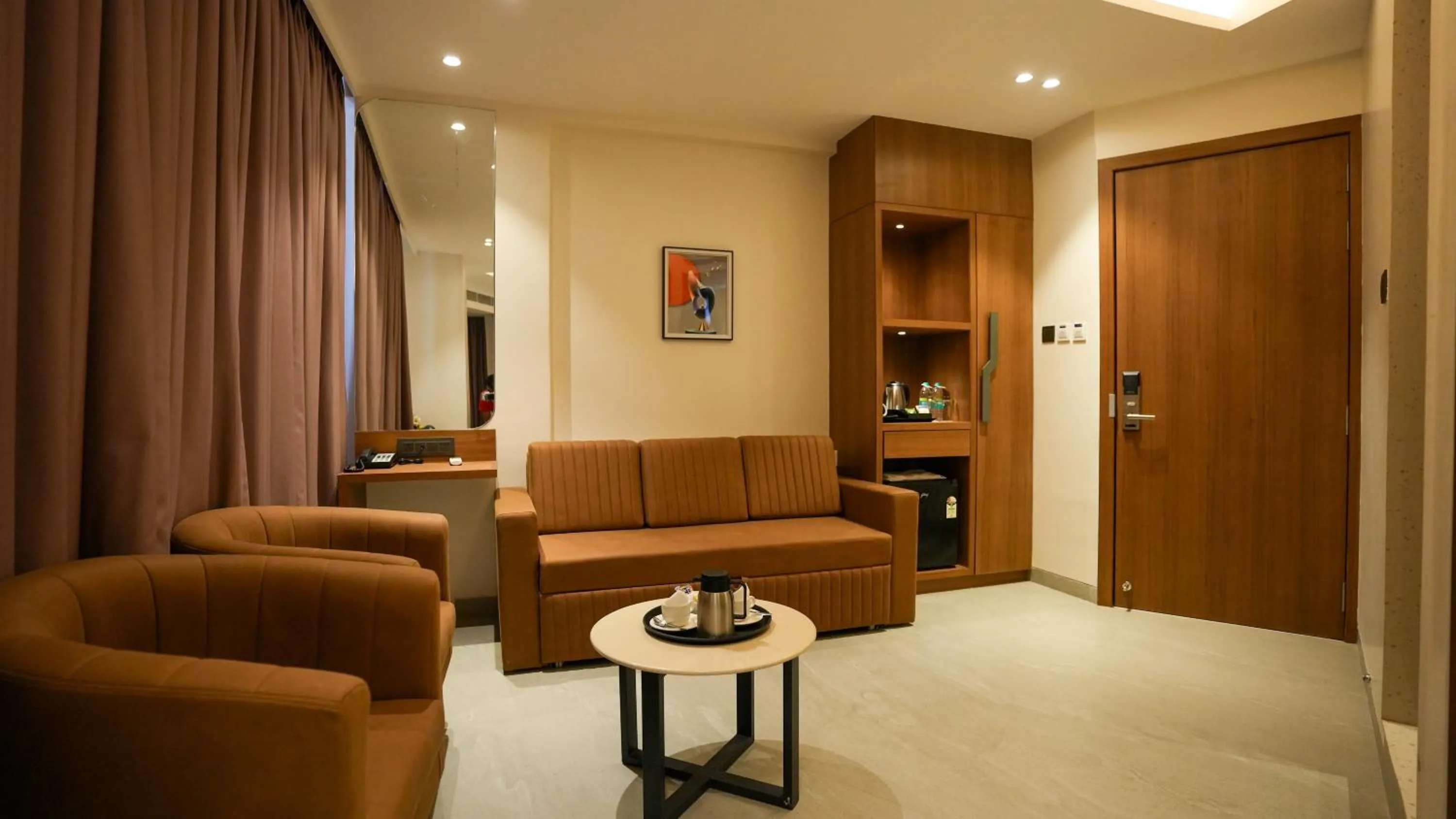 Seating area in Jivanta Shirdi