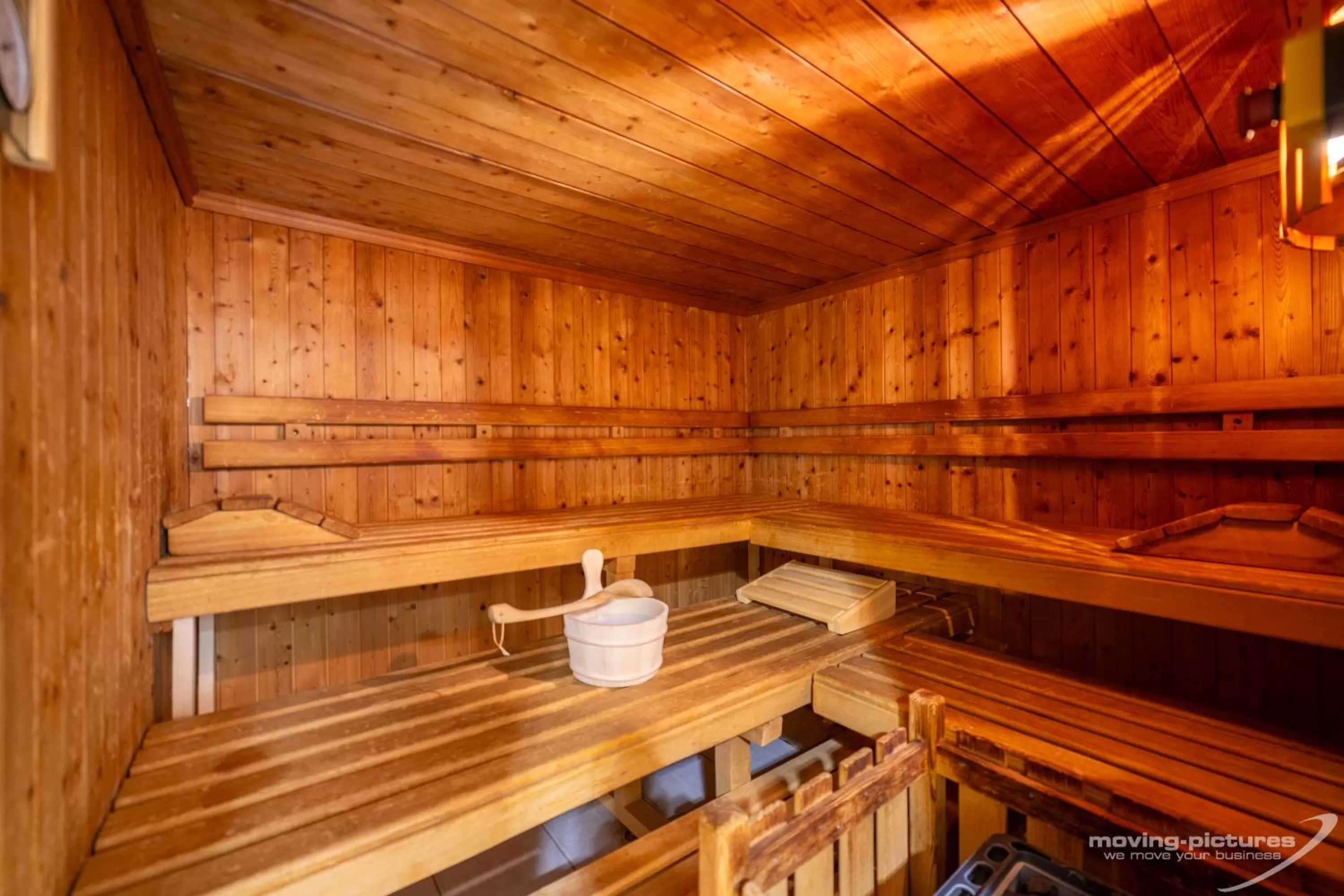 Sauna in Turmhotel Victoria Davos