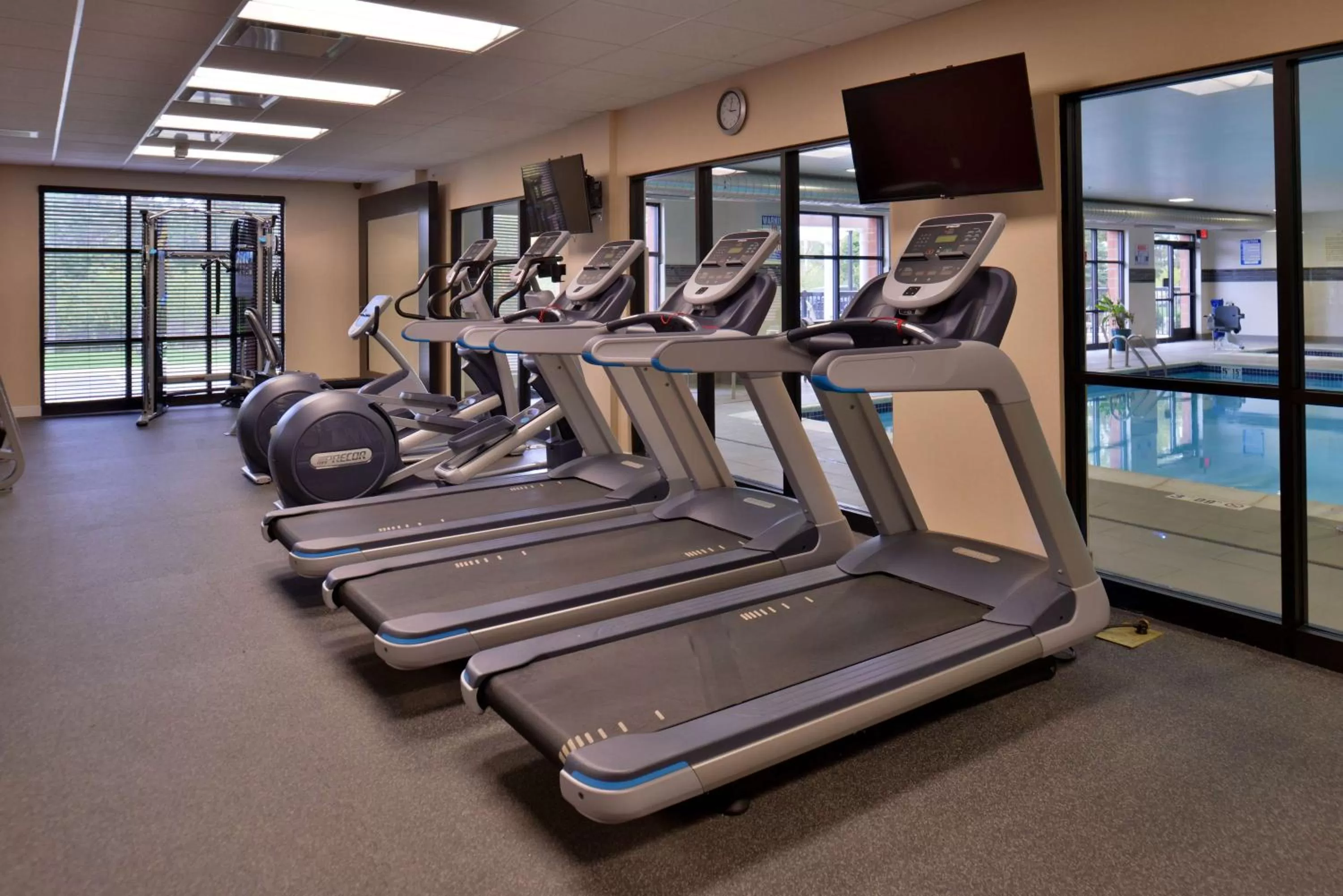 Fitness centre/facilities in Hampton Inn & Suites Ann Arbor West