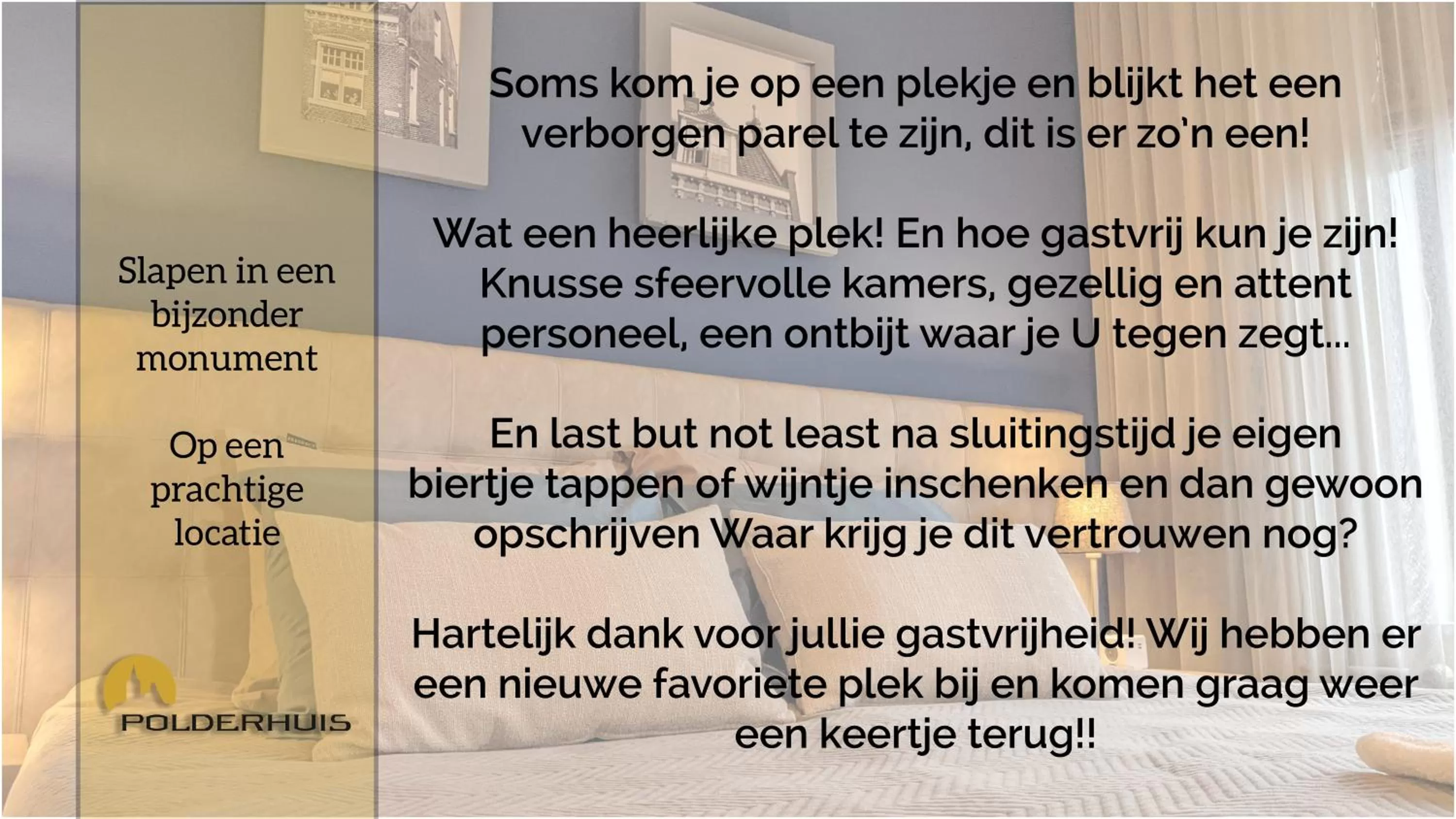 Property building in Polderhuis Bed & Breakfast