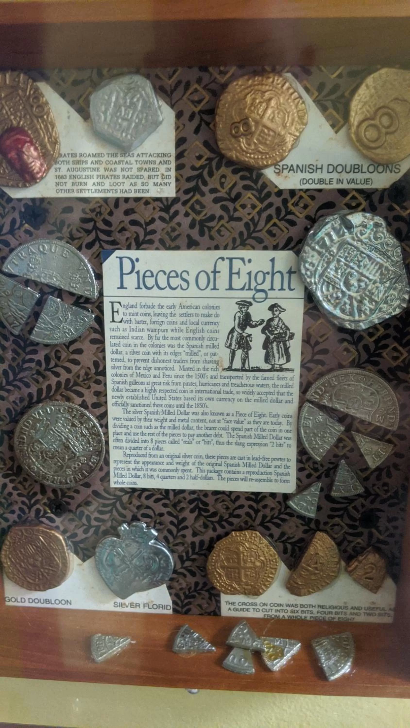 Decorative detail in The Pirate Haus Inn