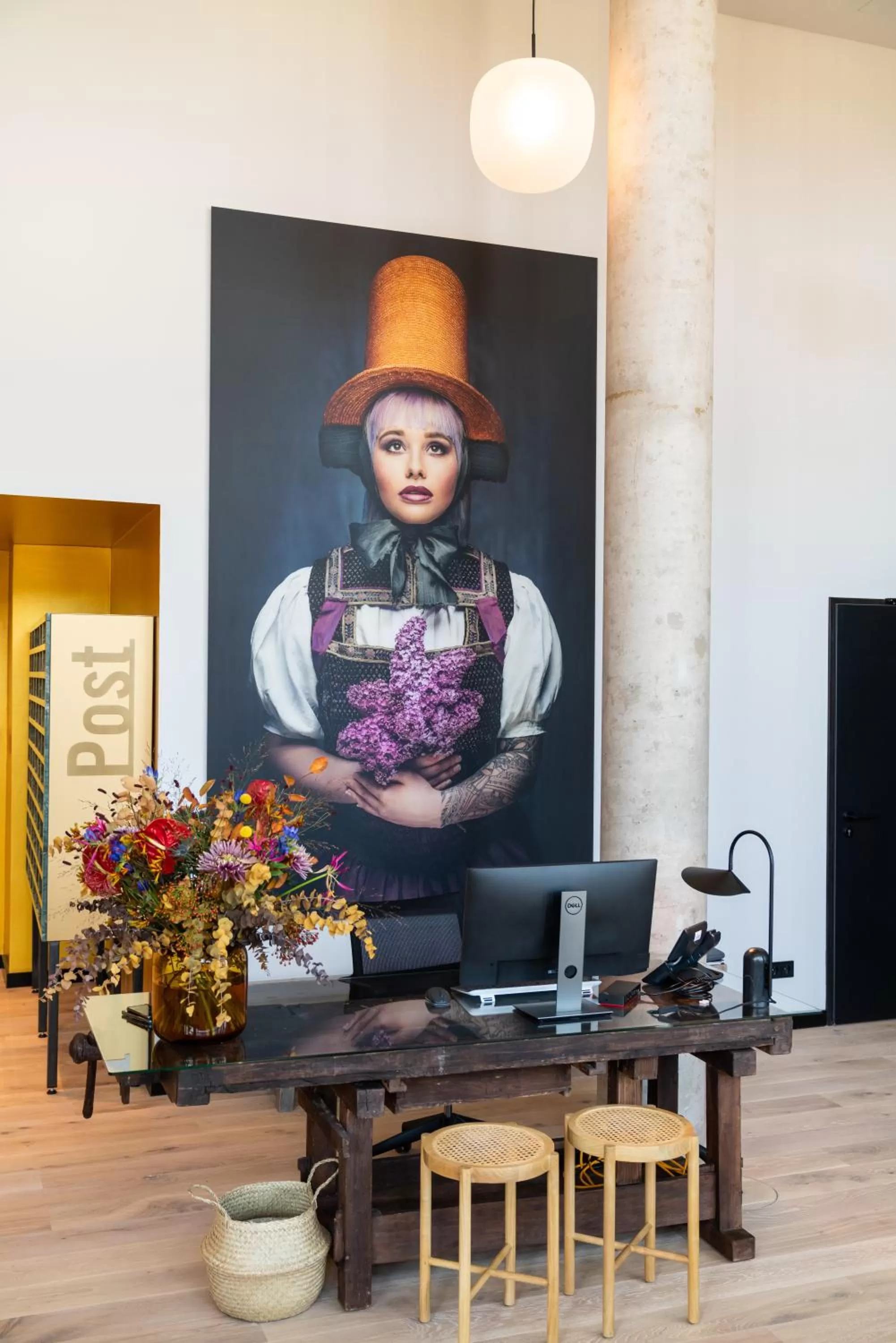 Lobby or reception, TV/Entertainment Center in Black F Tower - Serviced Apartments