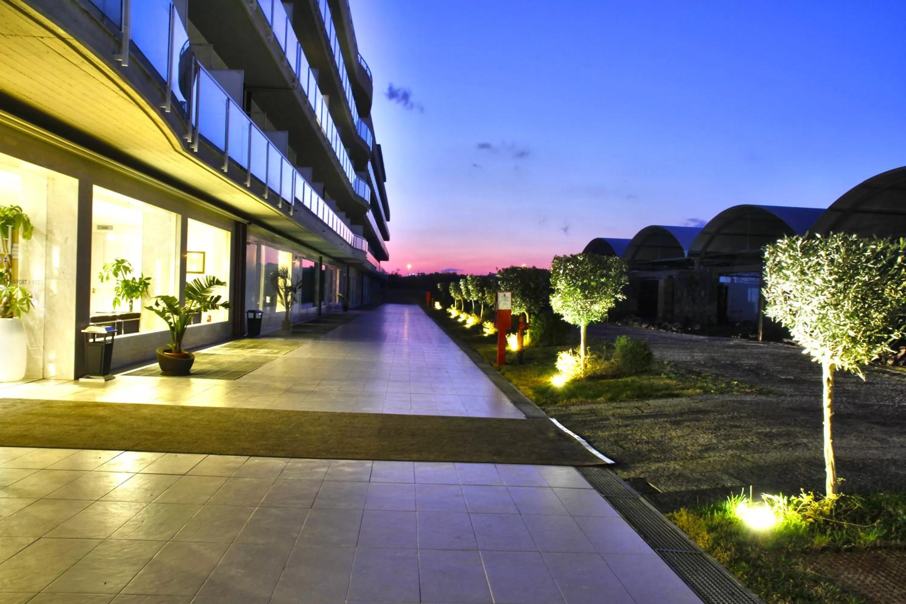 Property building in Catania International Airport Hotel