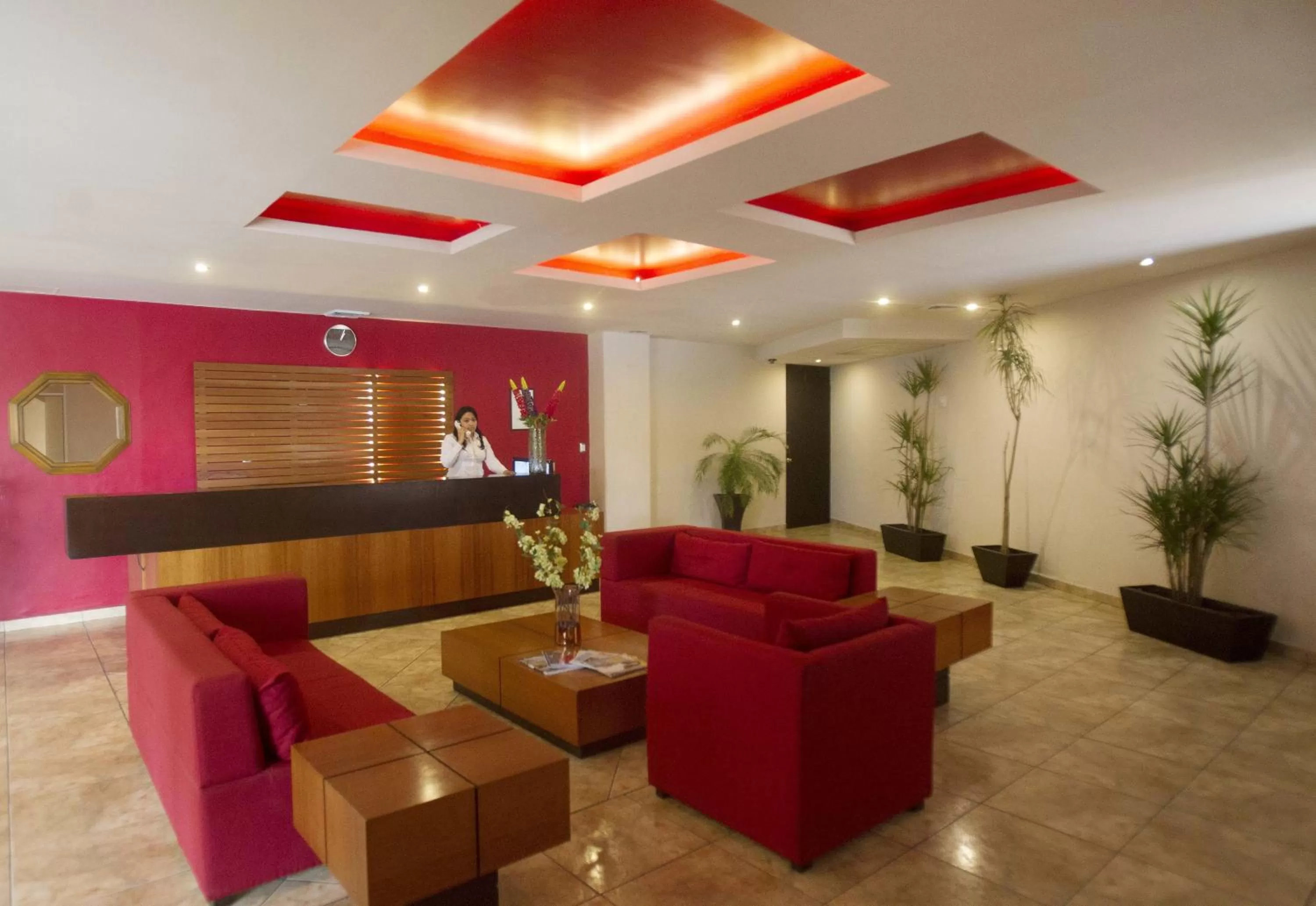 Lobby or reception in Hotel Florencia Poza Rica