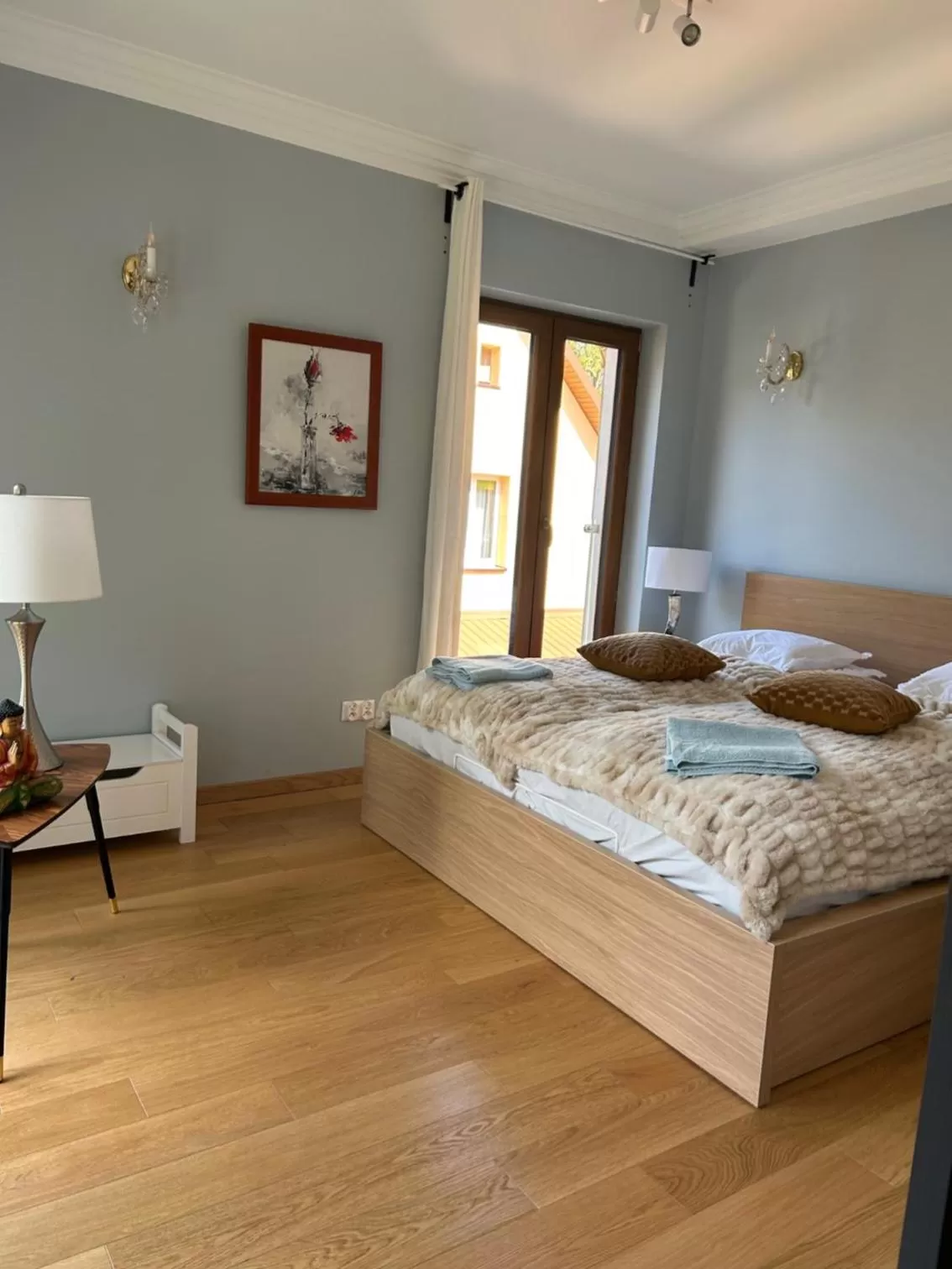 Bed in Leśna Residence & SPA