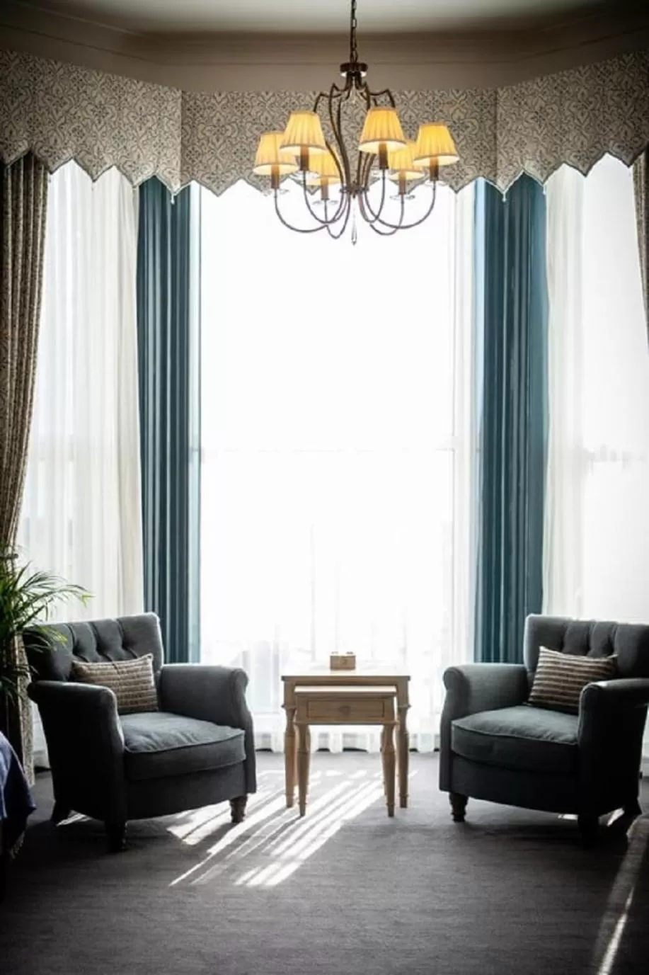 Seating area in The Lansdowne, Eastbourne