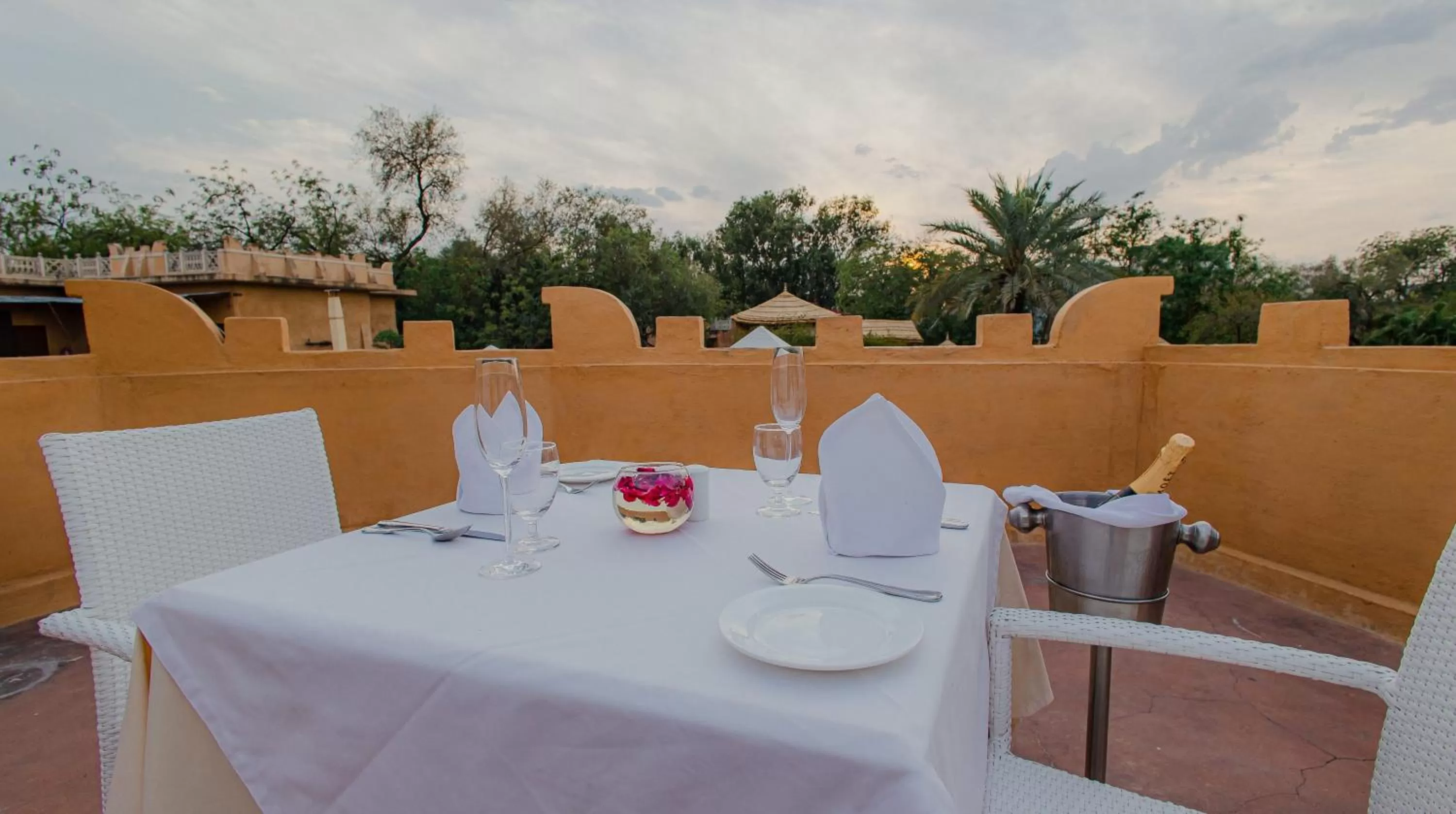 Restaurant/places to eat in Ajit Bhawan - A Palace Resort