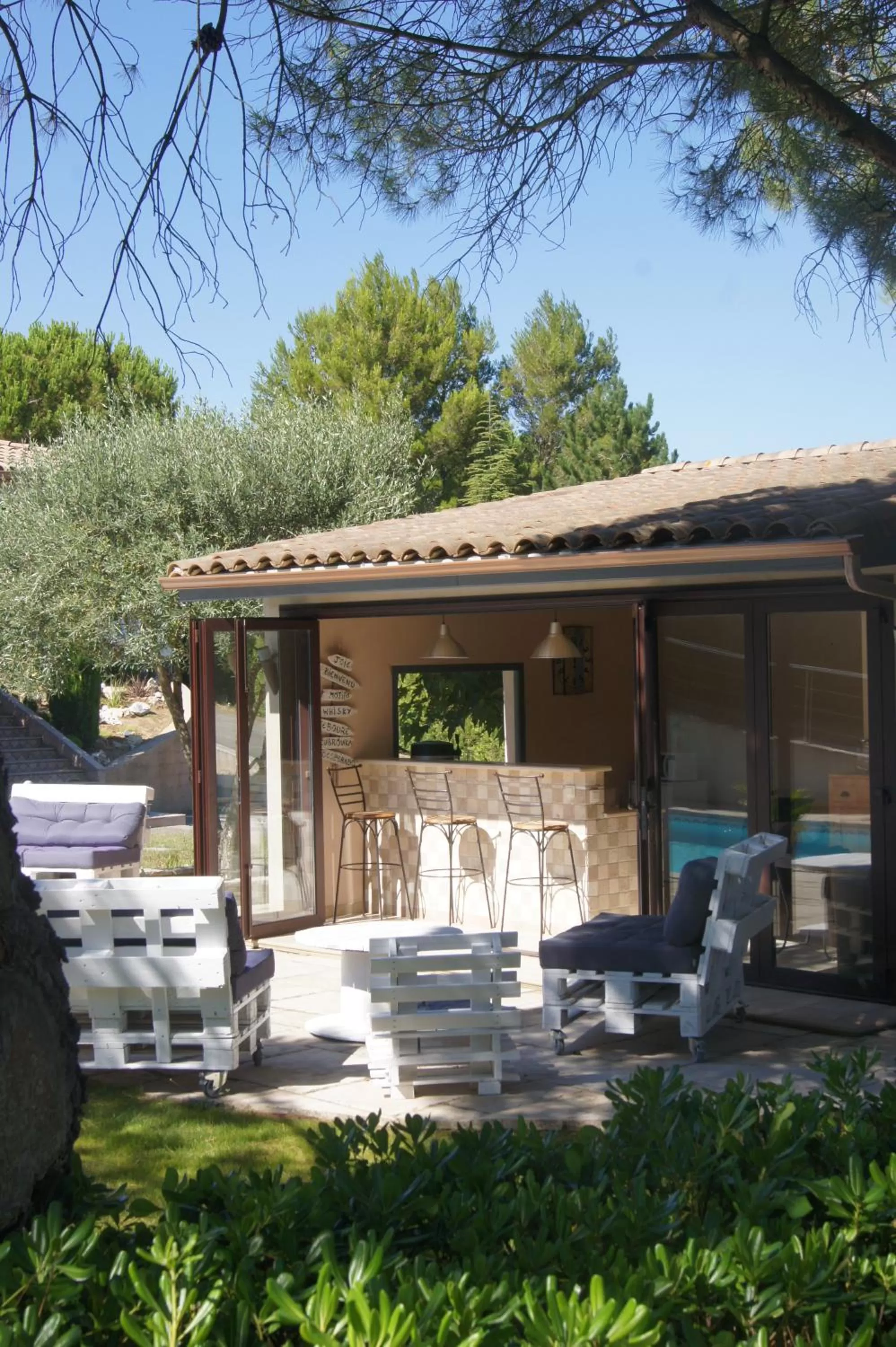 Swimming pool in L’Antre d’Eux