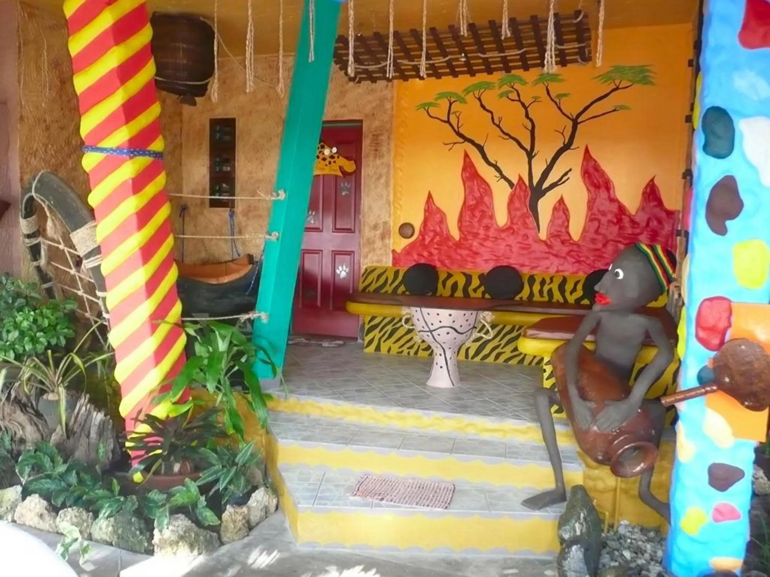 Patio in Takatuka Beach Resort