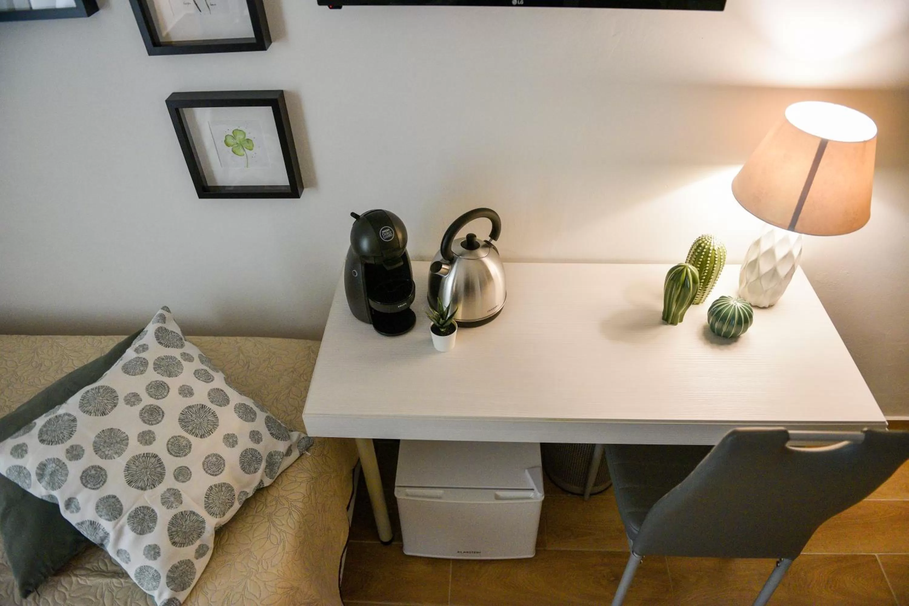 Coffee/tea facilities in B&B Portafortuna Lucky charm