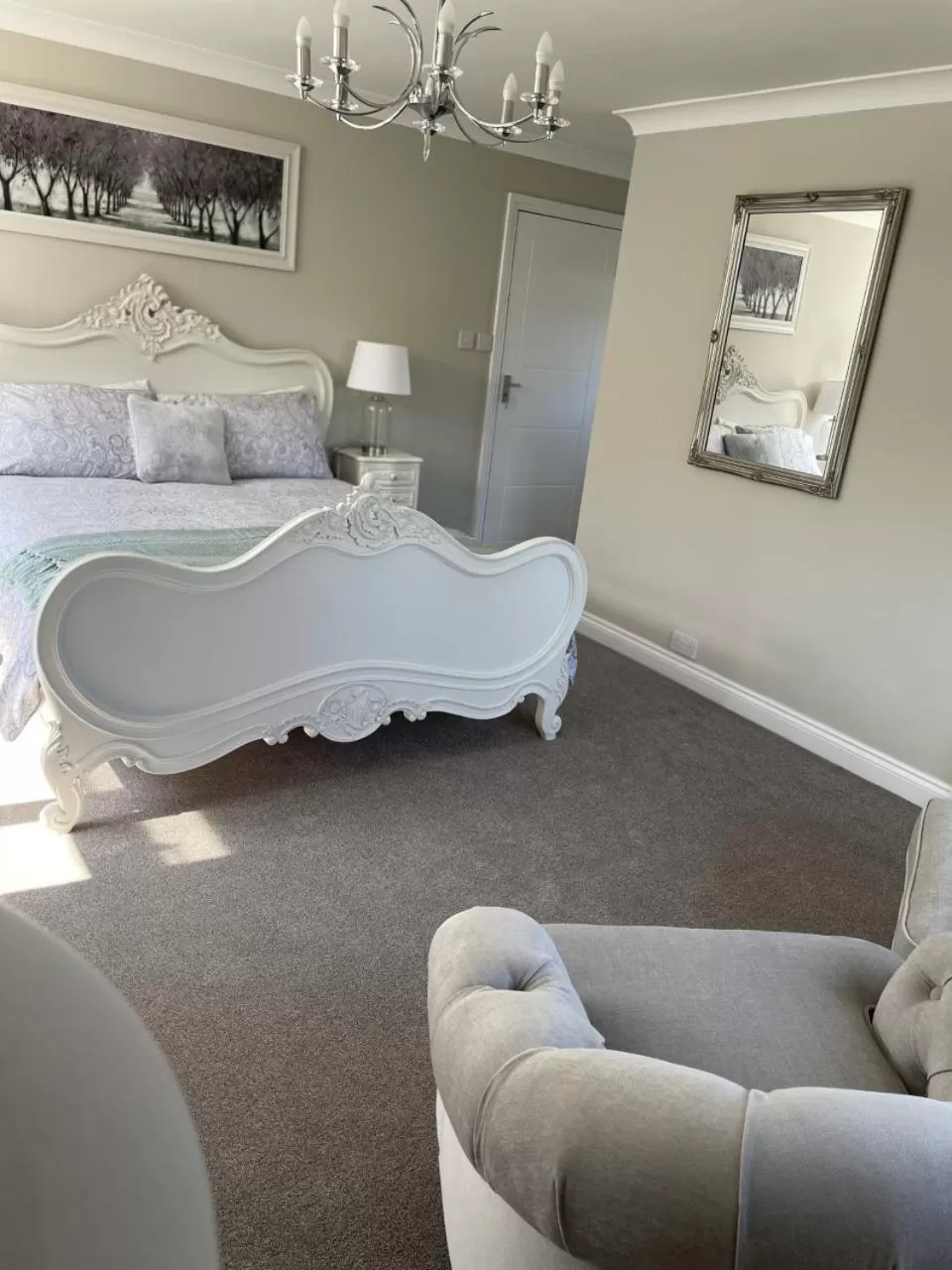 Property building, Bed in Woodland House B & B