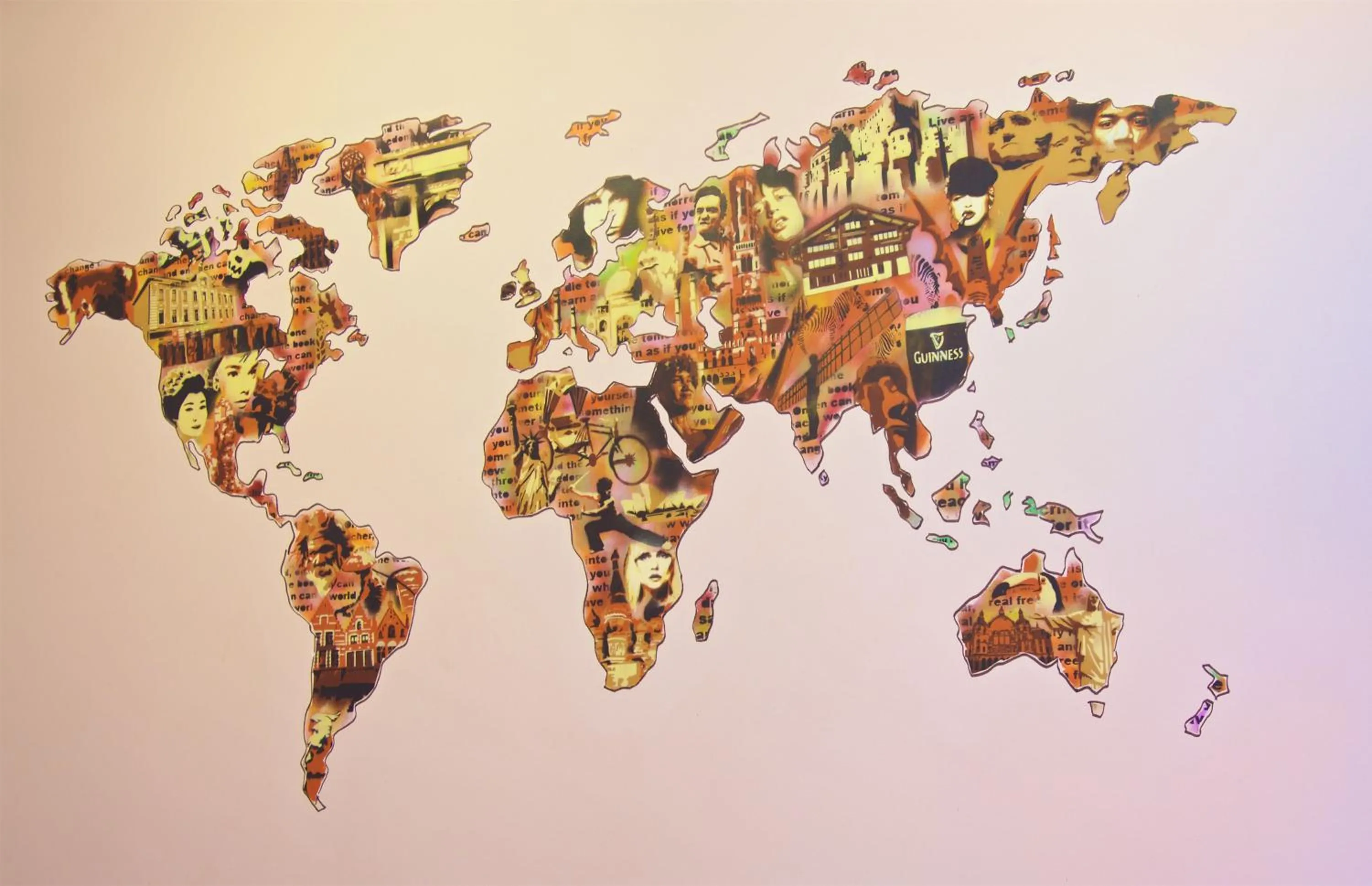 Decorative detail in Albatross Hostel