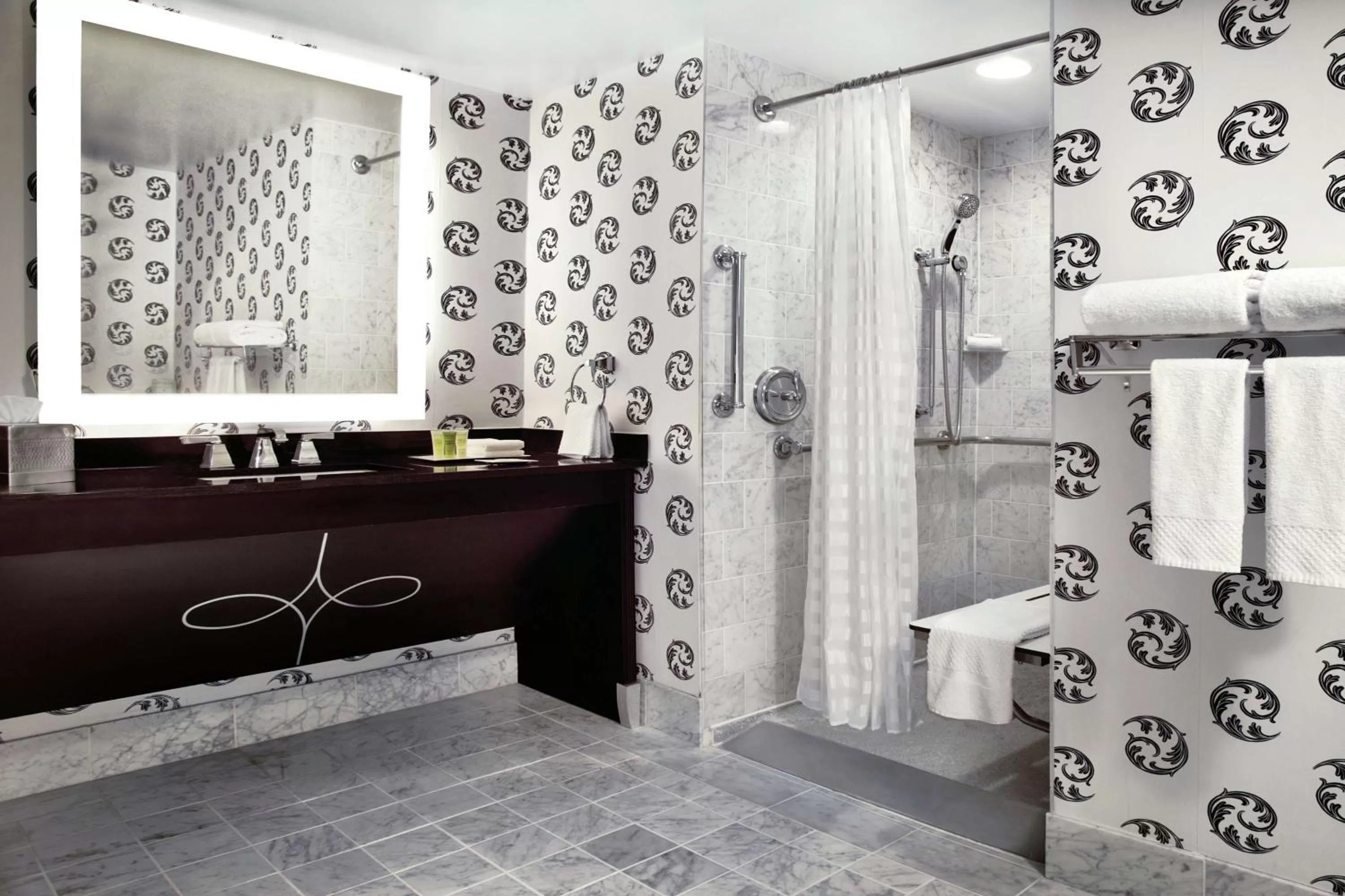 Bathroom in The Palmer House Hilton