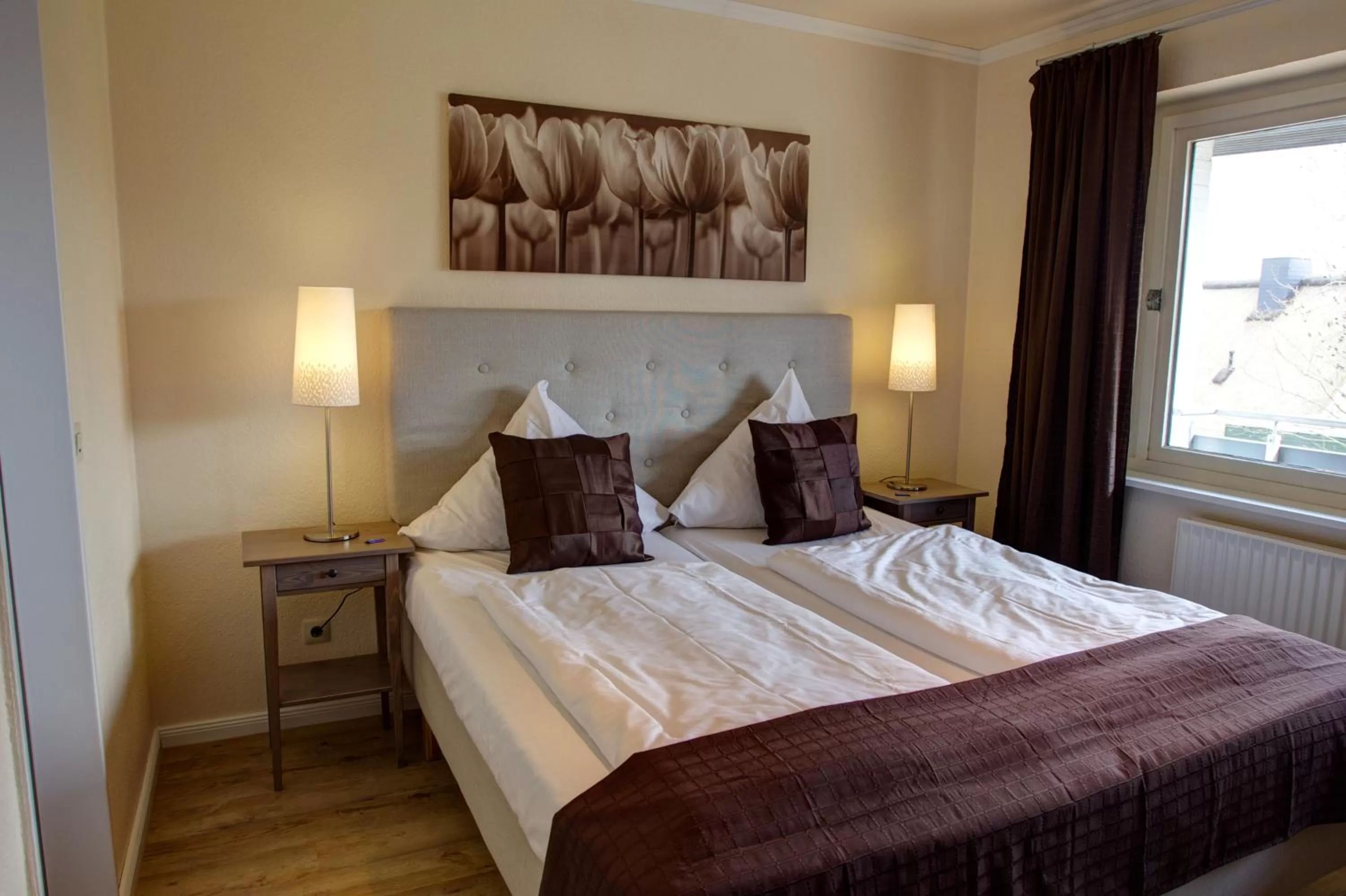 Day, Bed in Das Frühstückshotel Sankt Peter-Ording