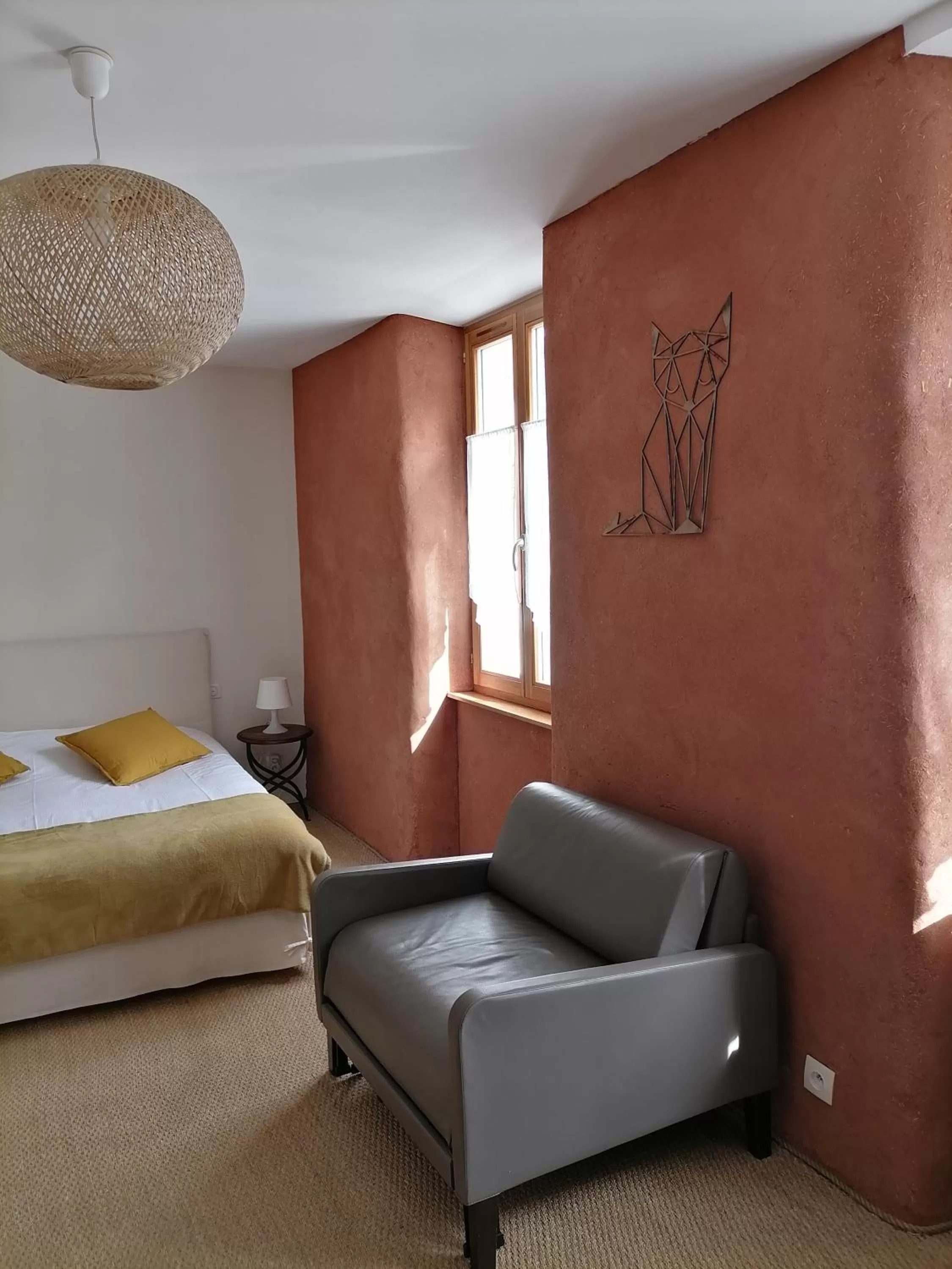 Bed in Auberge Buissonniere