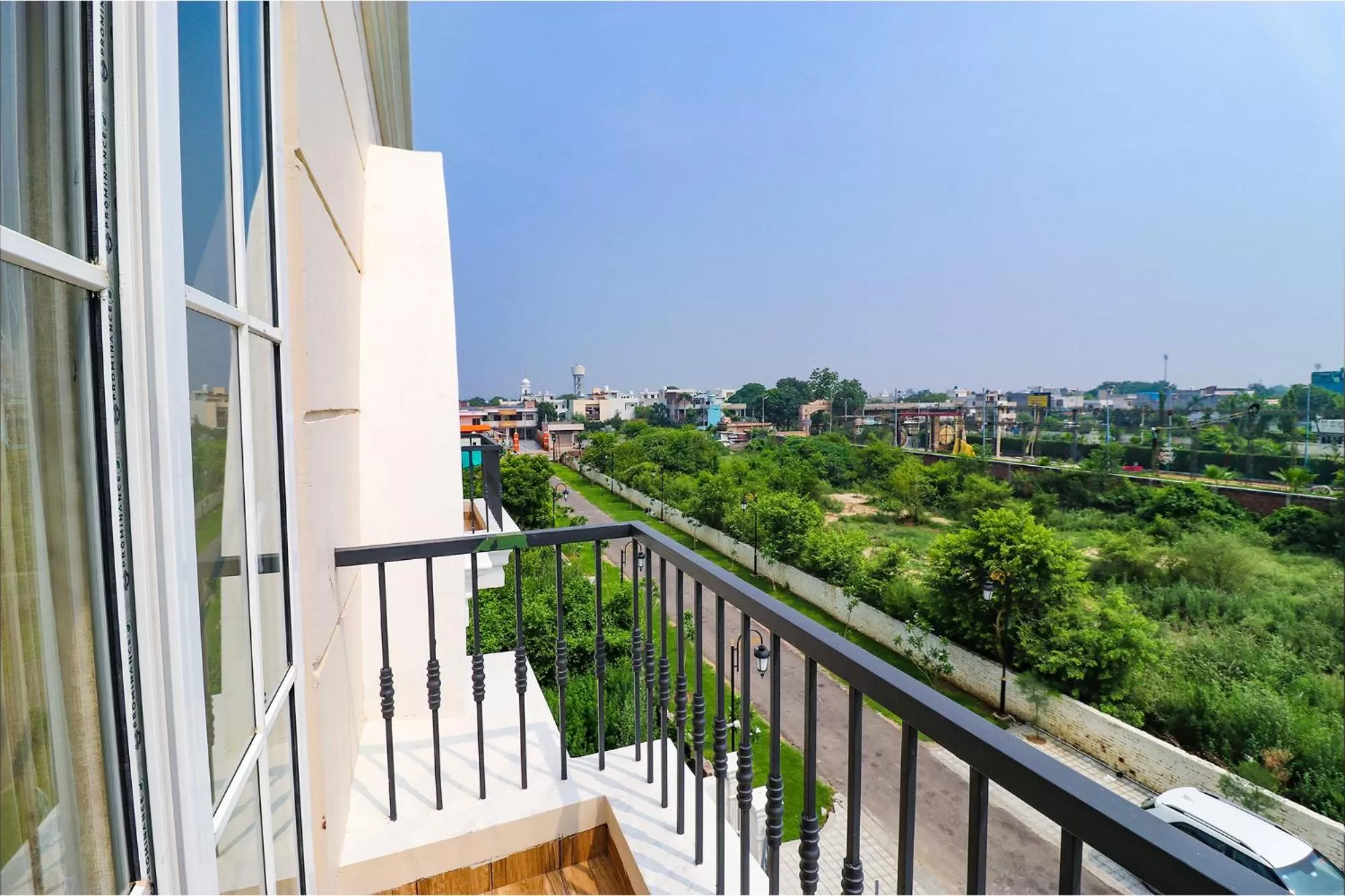 Balcony/Terrace in FabHotel K9 Villa
