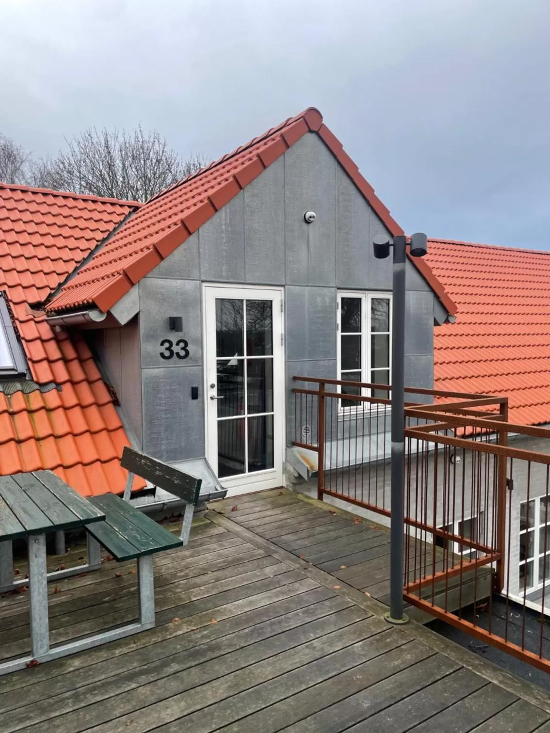 Property building in Hotel Osted