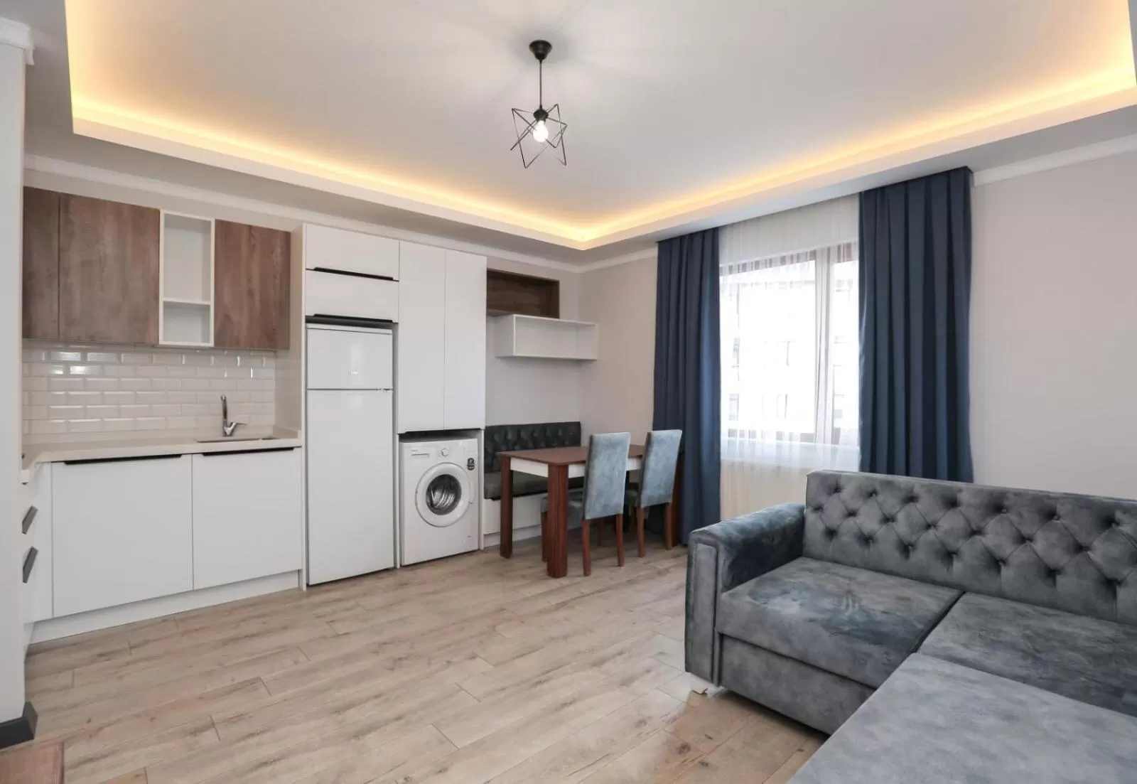 Kitchen or kitchenette, Seating Area in Yılmaz Suit Apartments
