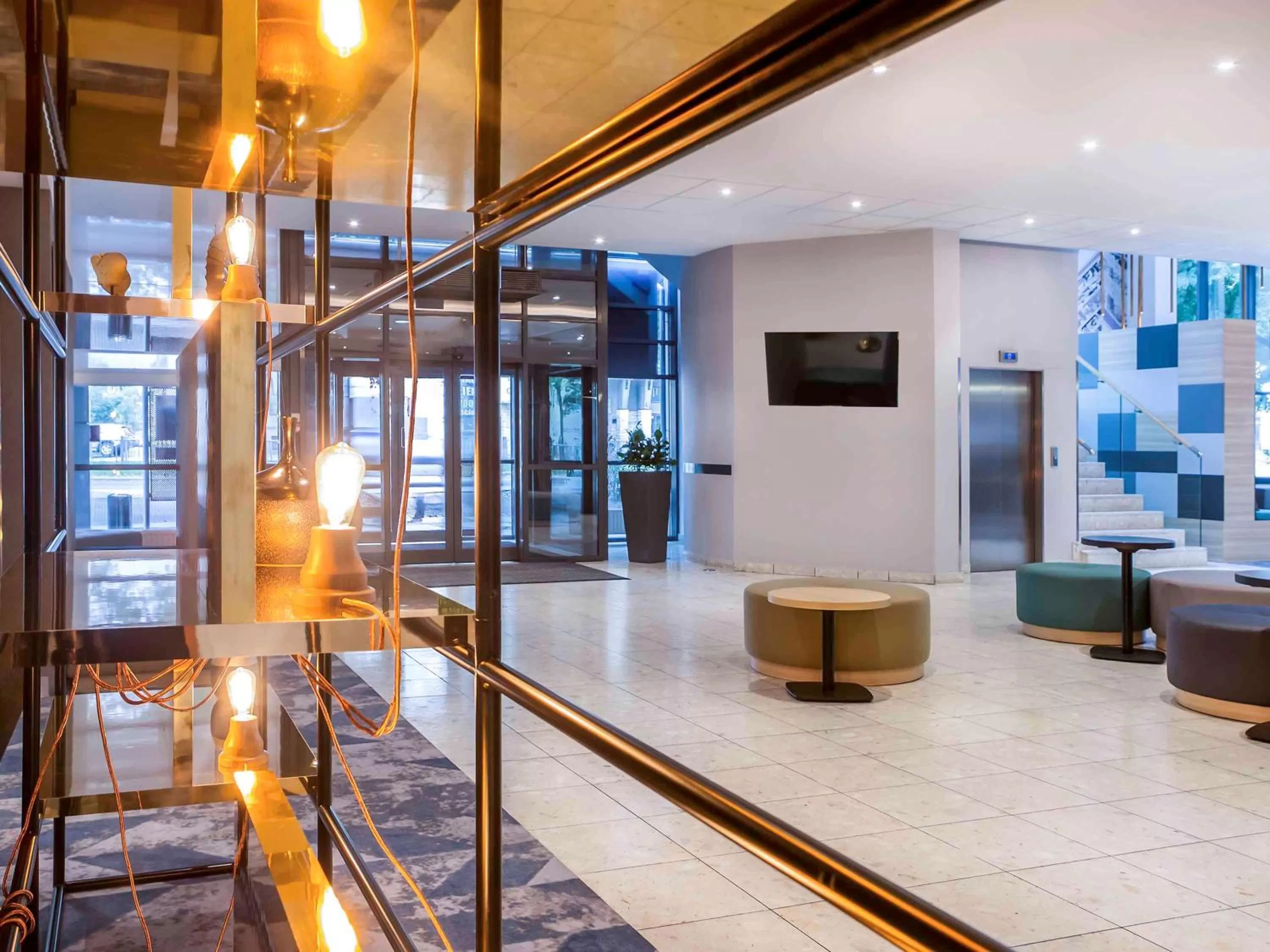 On site in Novotel Szczecin Centrum