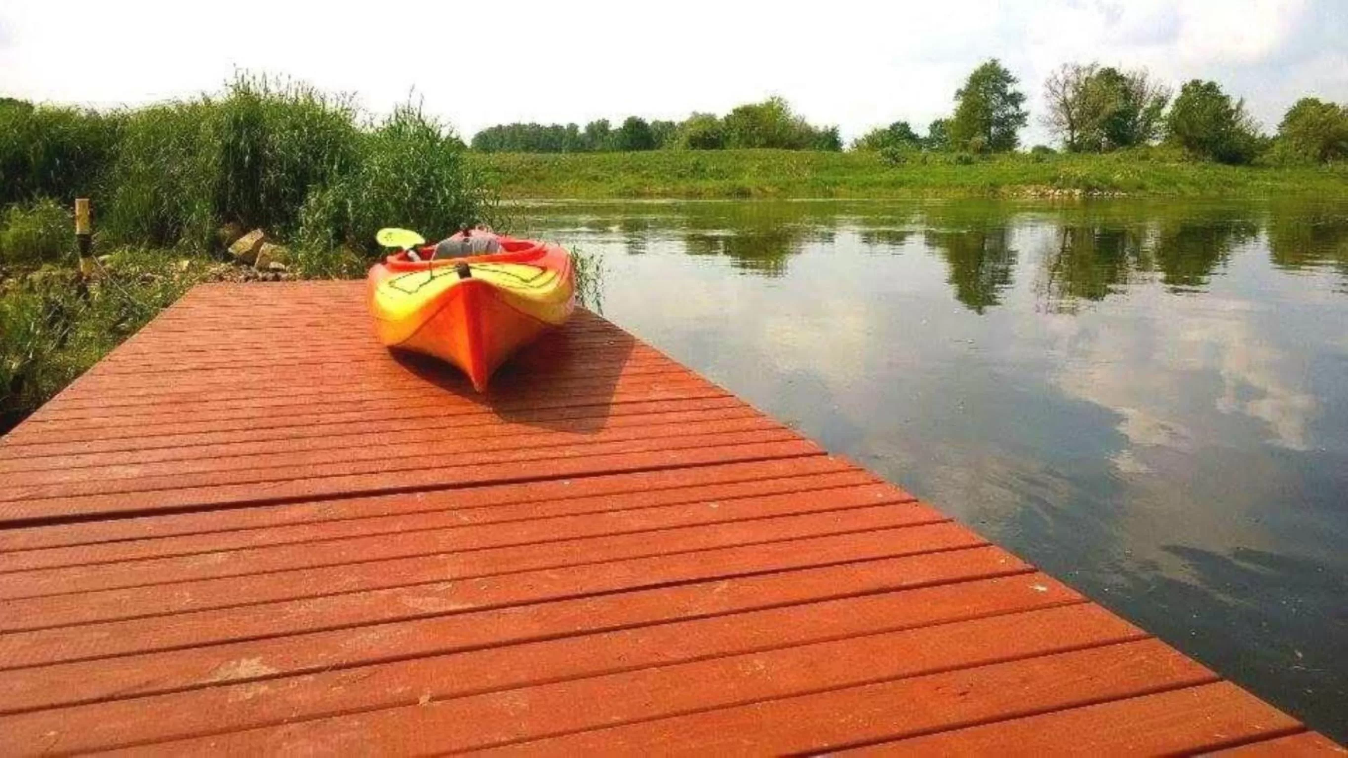 Canoeing in Pałac Wiejce