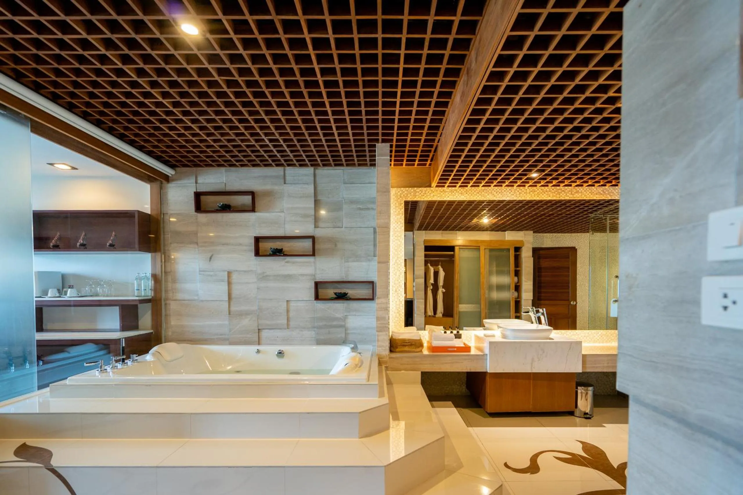 Bathroom in Khum Phucome Hotel -SHA Extra Plus