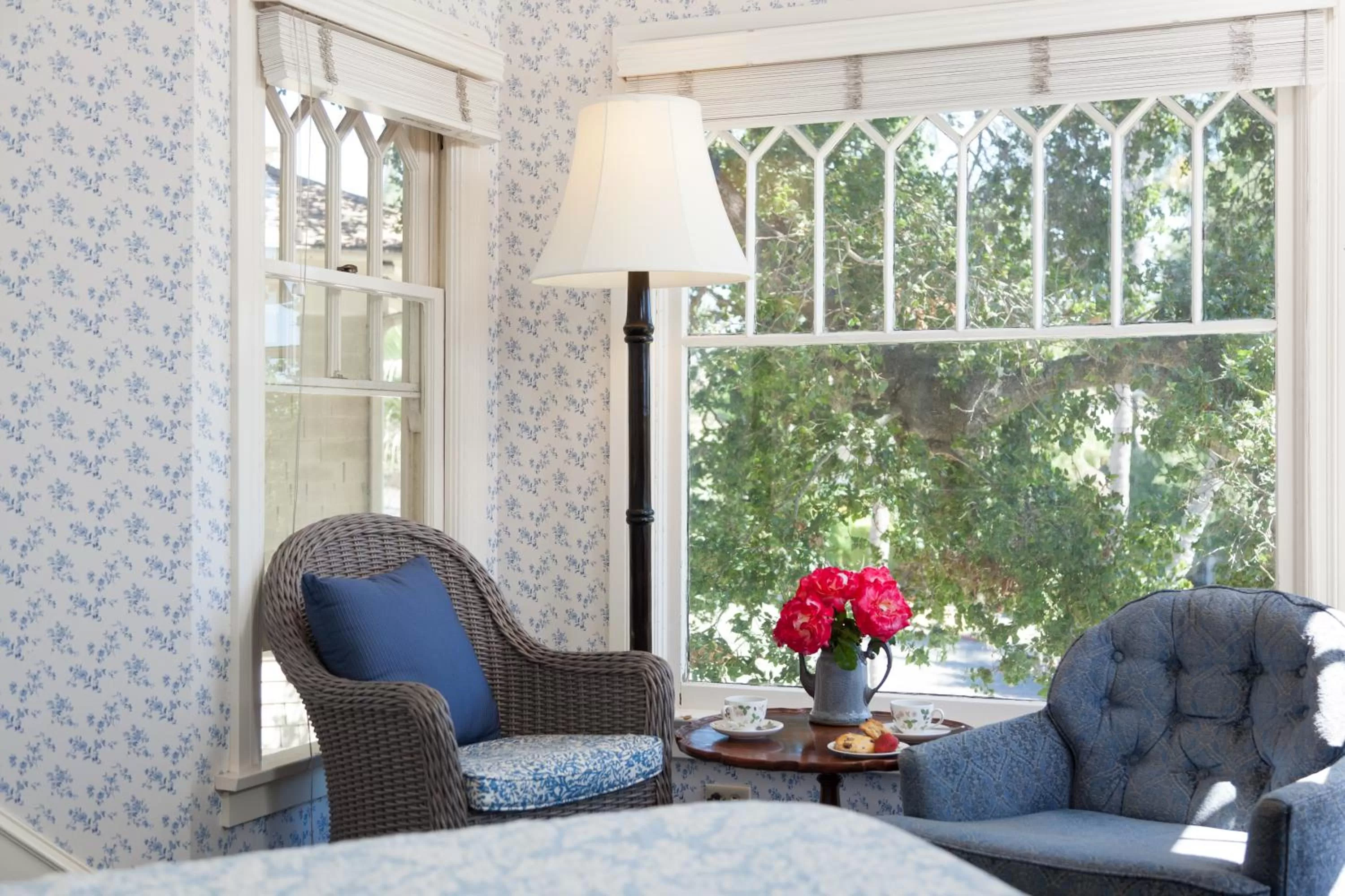 Seating area in Cheshire Cat Inn & Cottages