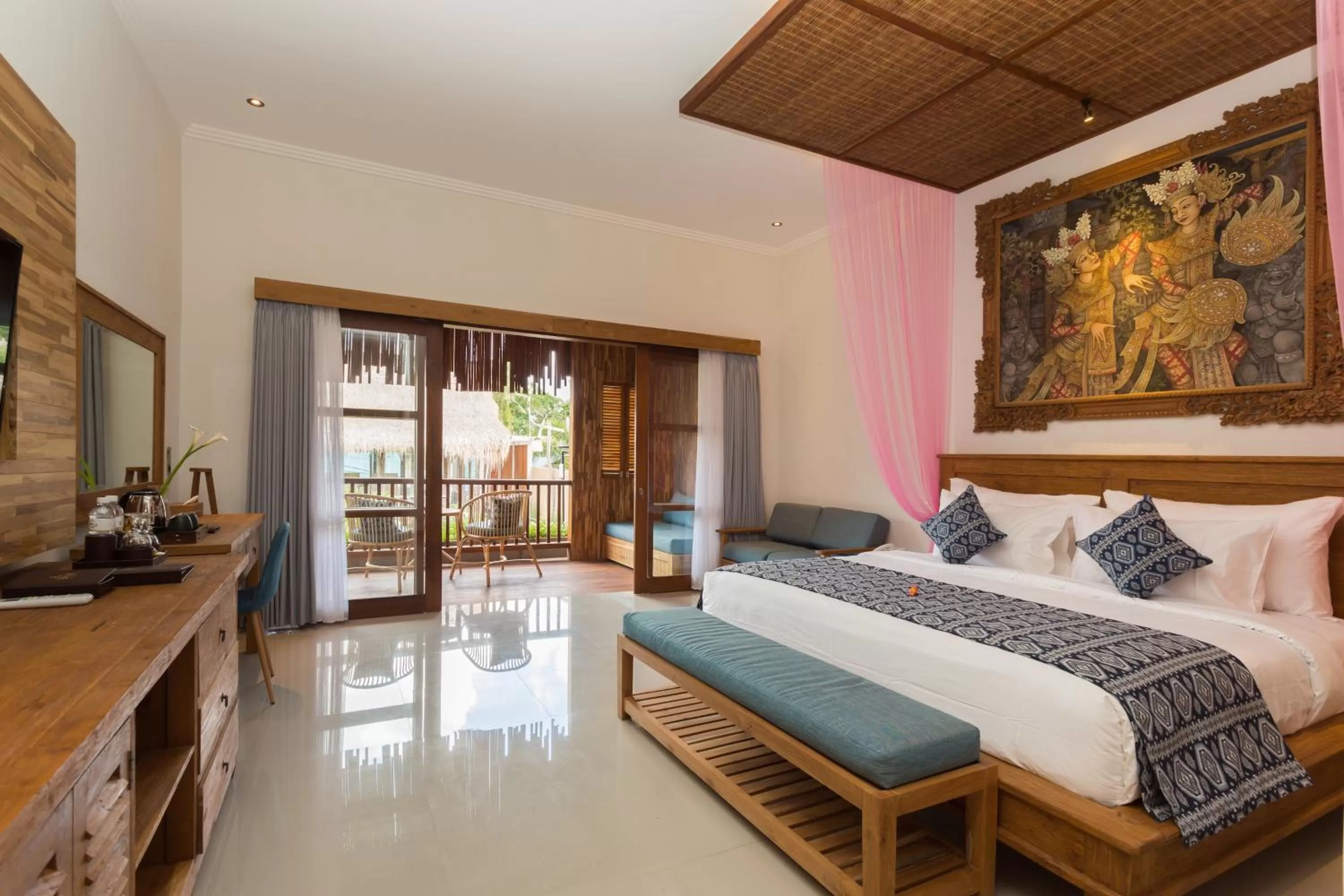 Bed in Bije Boutique & Gallery