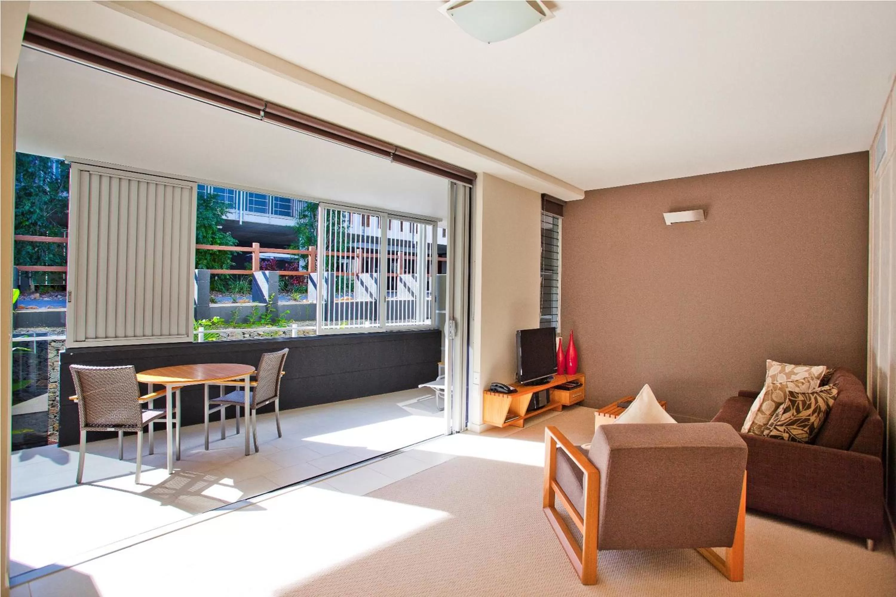 Seating area in Peppers Noosa Resort and Villas