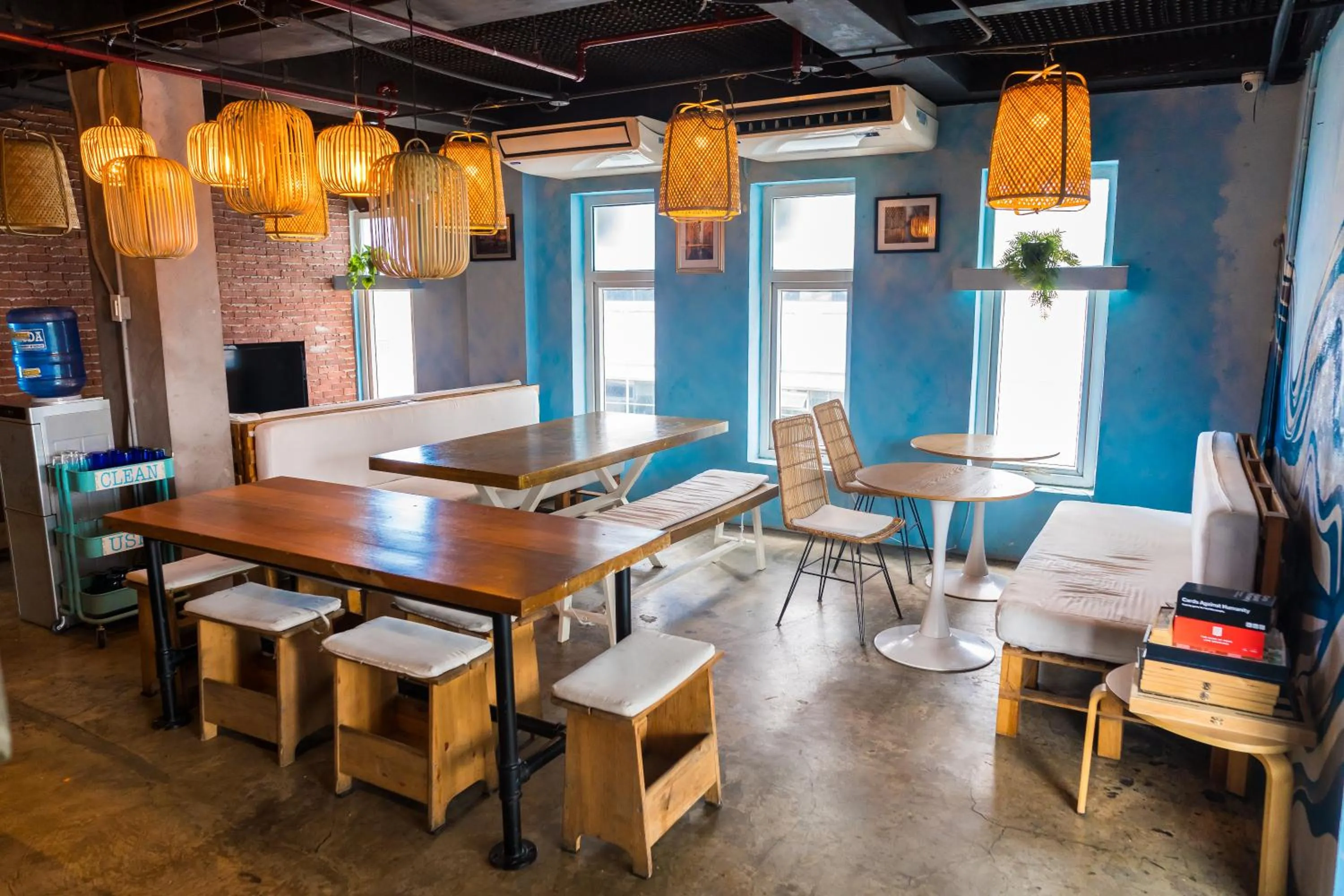 Dining area in Abraham Manila - Located in Central Makati