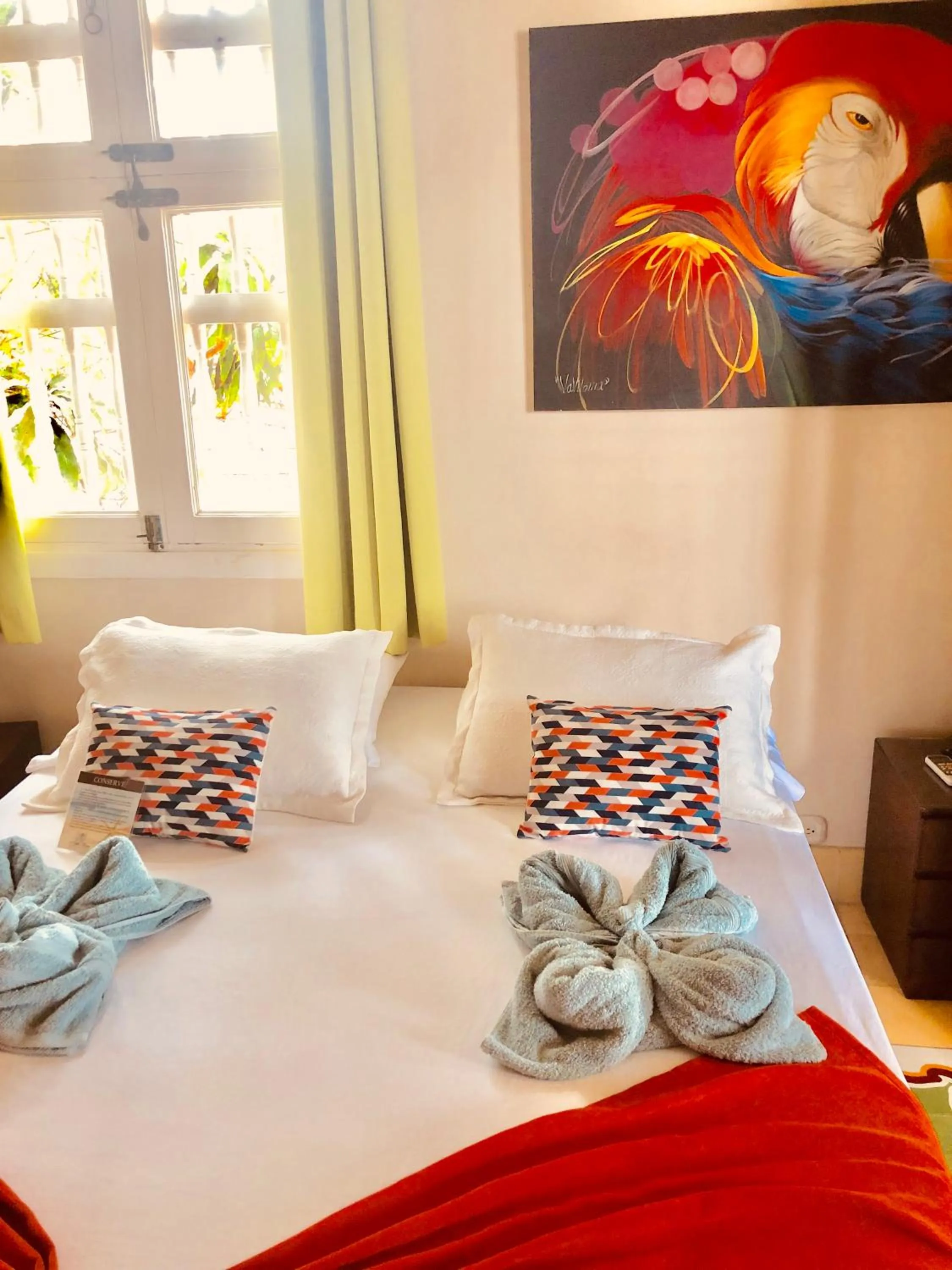 Bed in Hotel Boutique Castillo Ines Maria