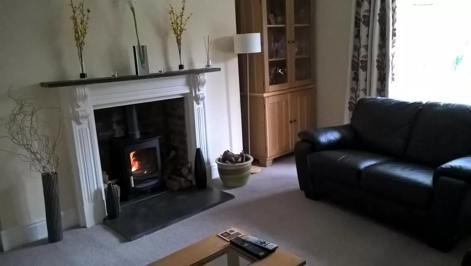 Living room in The Old Rectory Bed and Breakfast