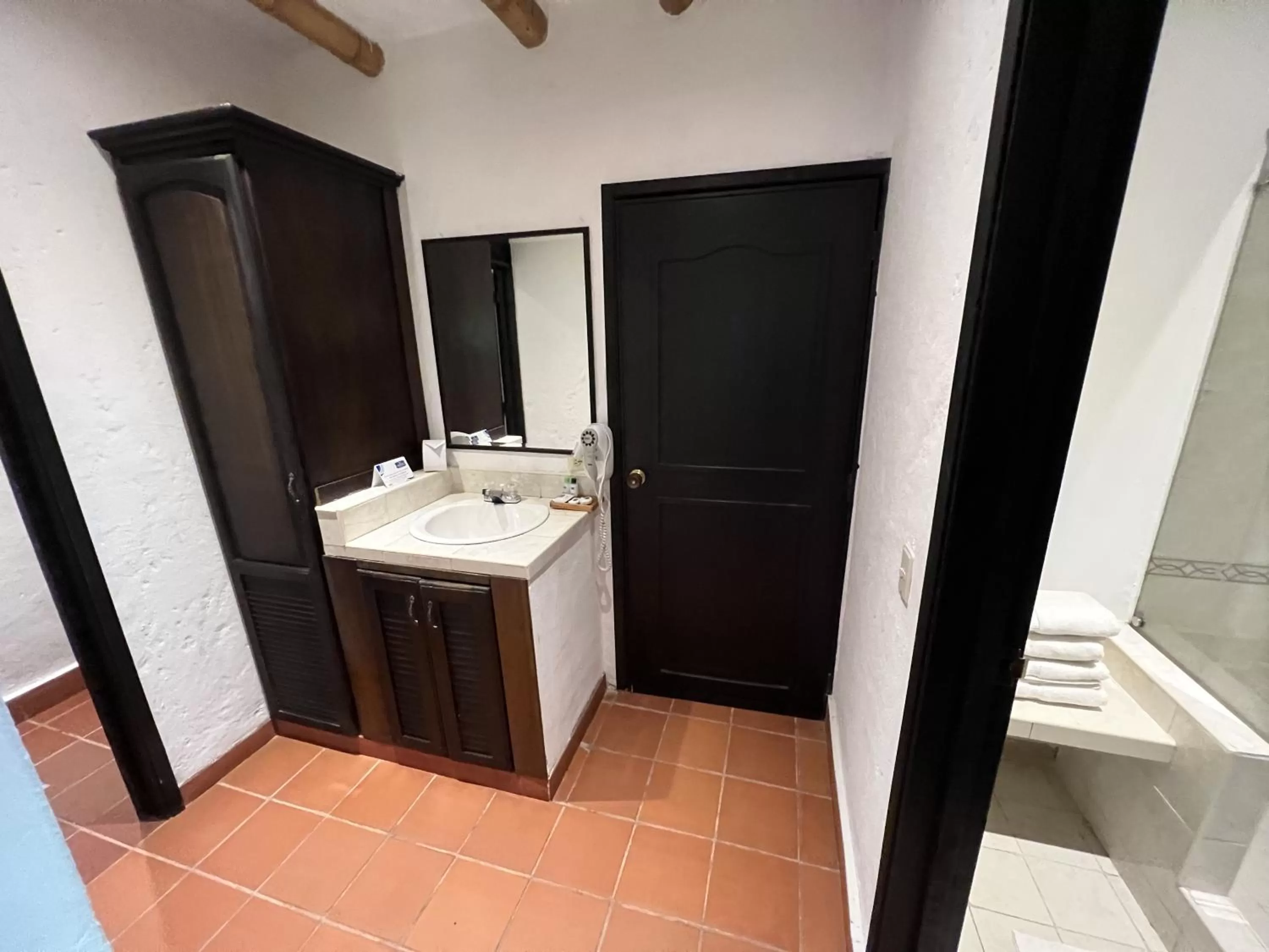 Bathroom in Hotel Campestre Montecarlo